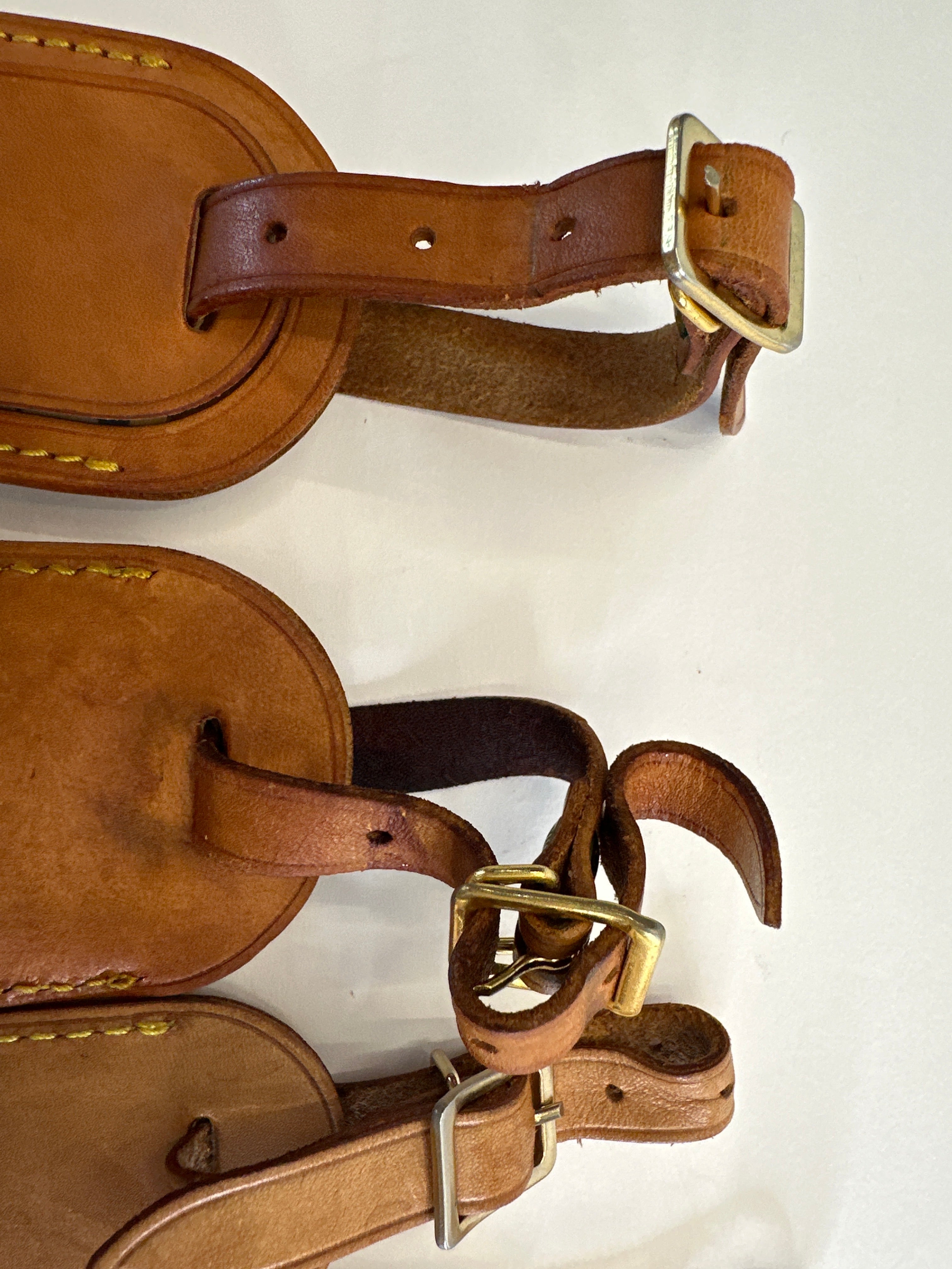 Set of 5 Louis Vuitton Tags (2 different sizes)