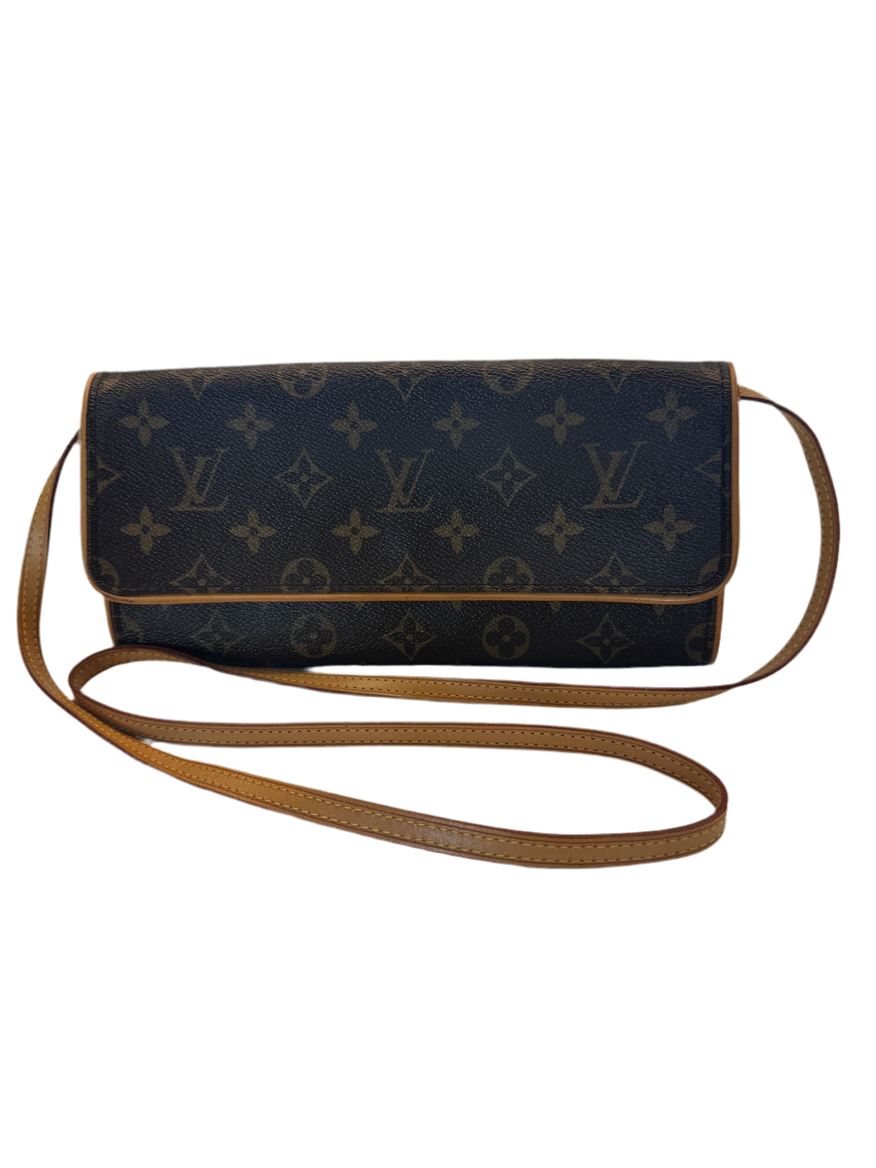 Vintage Louis Vuitton Monogram Pochette Twin 2000