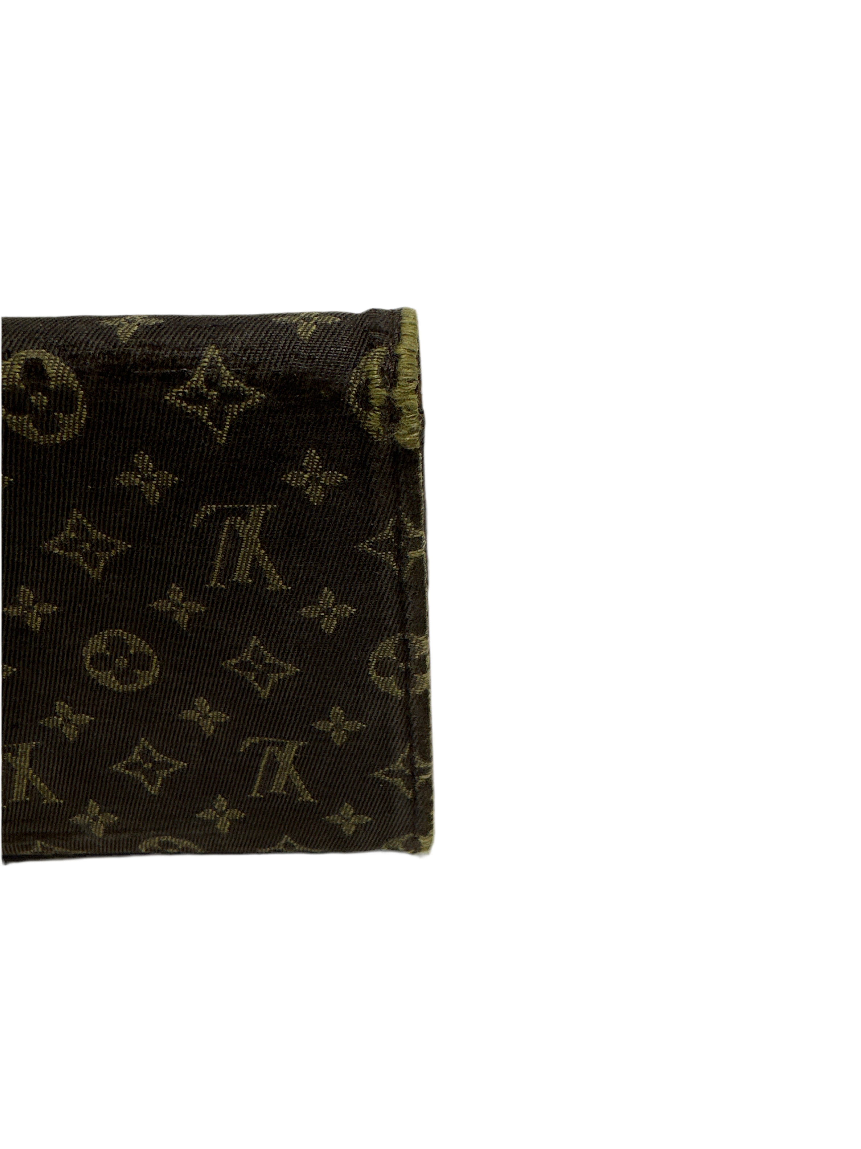 Vintage Louis Vuitton mini lin porte sarah long wallet
