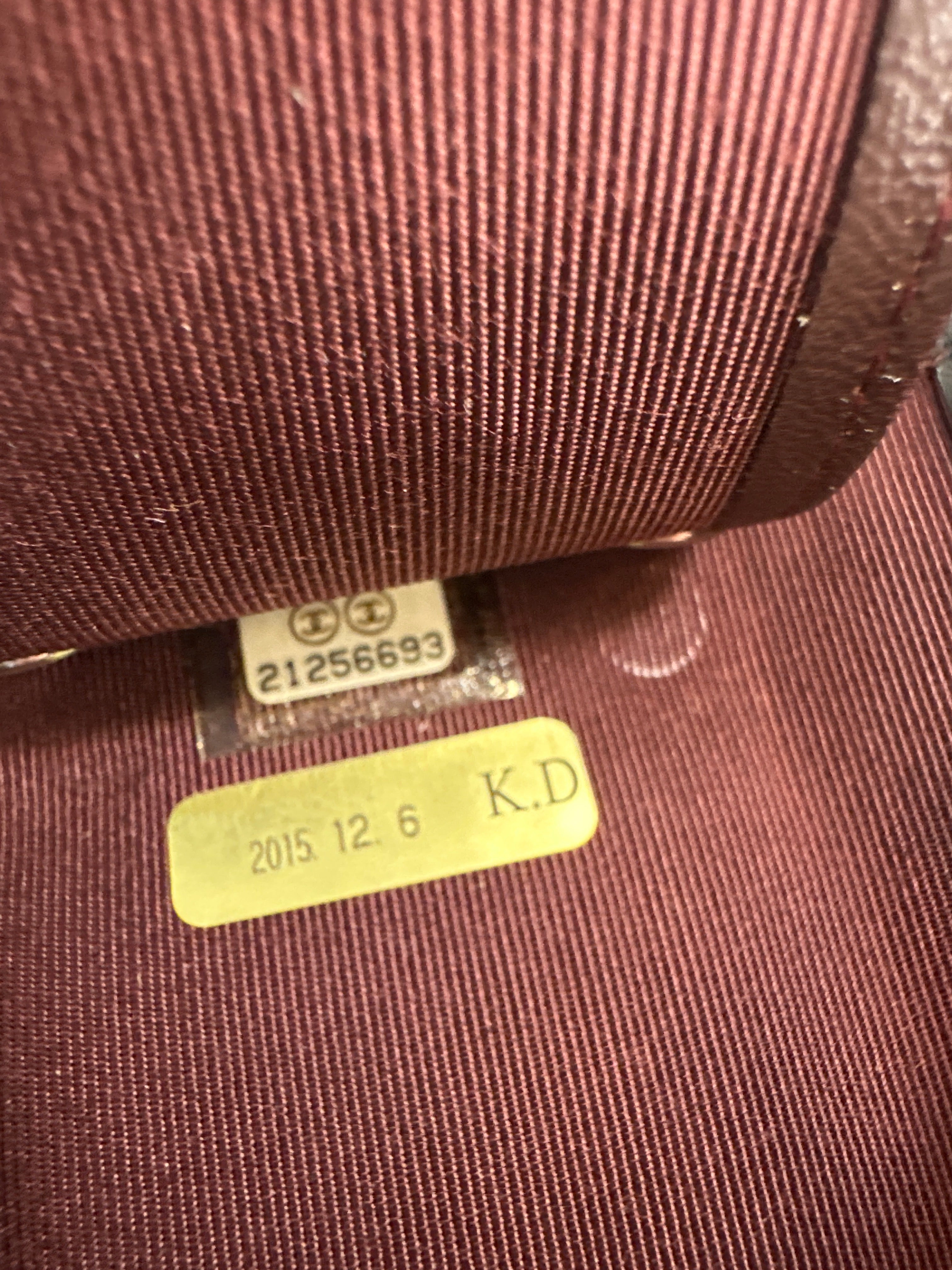 Vintage Chanel Classic Black Lambskin 6-Ring Key Holder with Silver Hardware