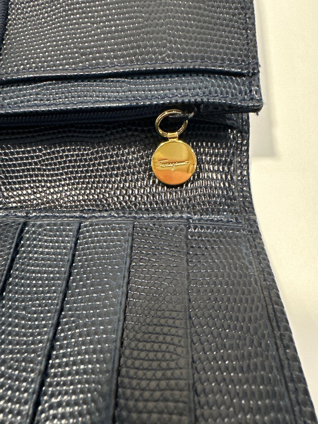 Salvatore Ferragamo Wallet Navy