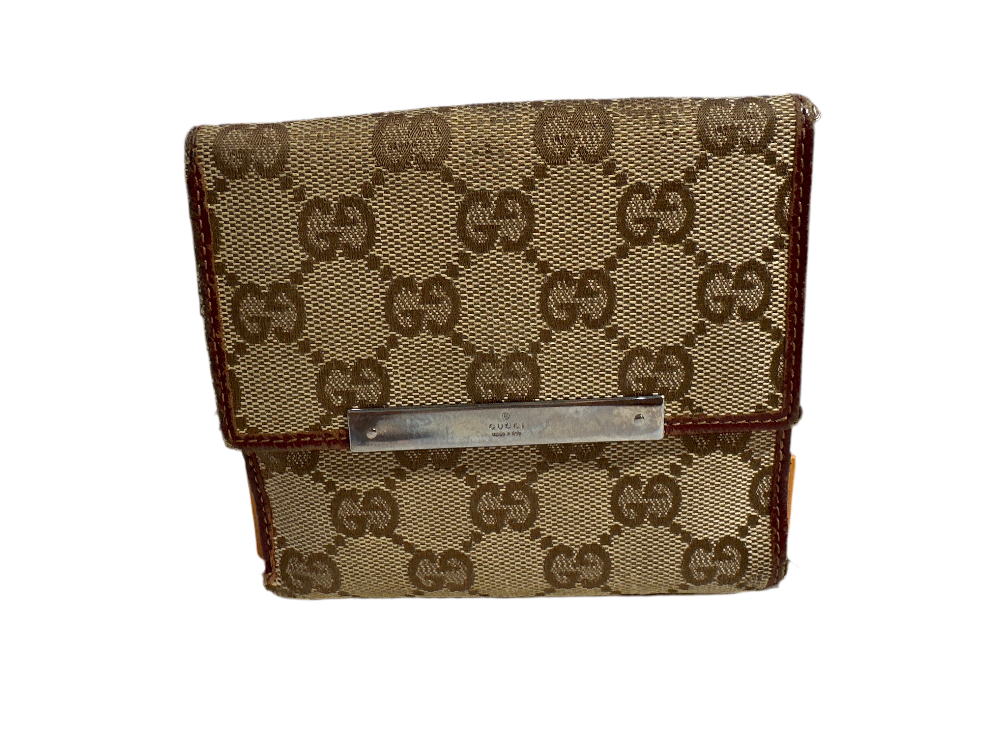 Gucci GG Canvas Compact Wallet