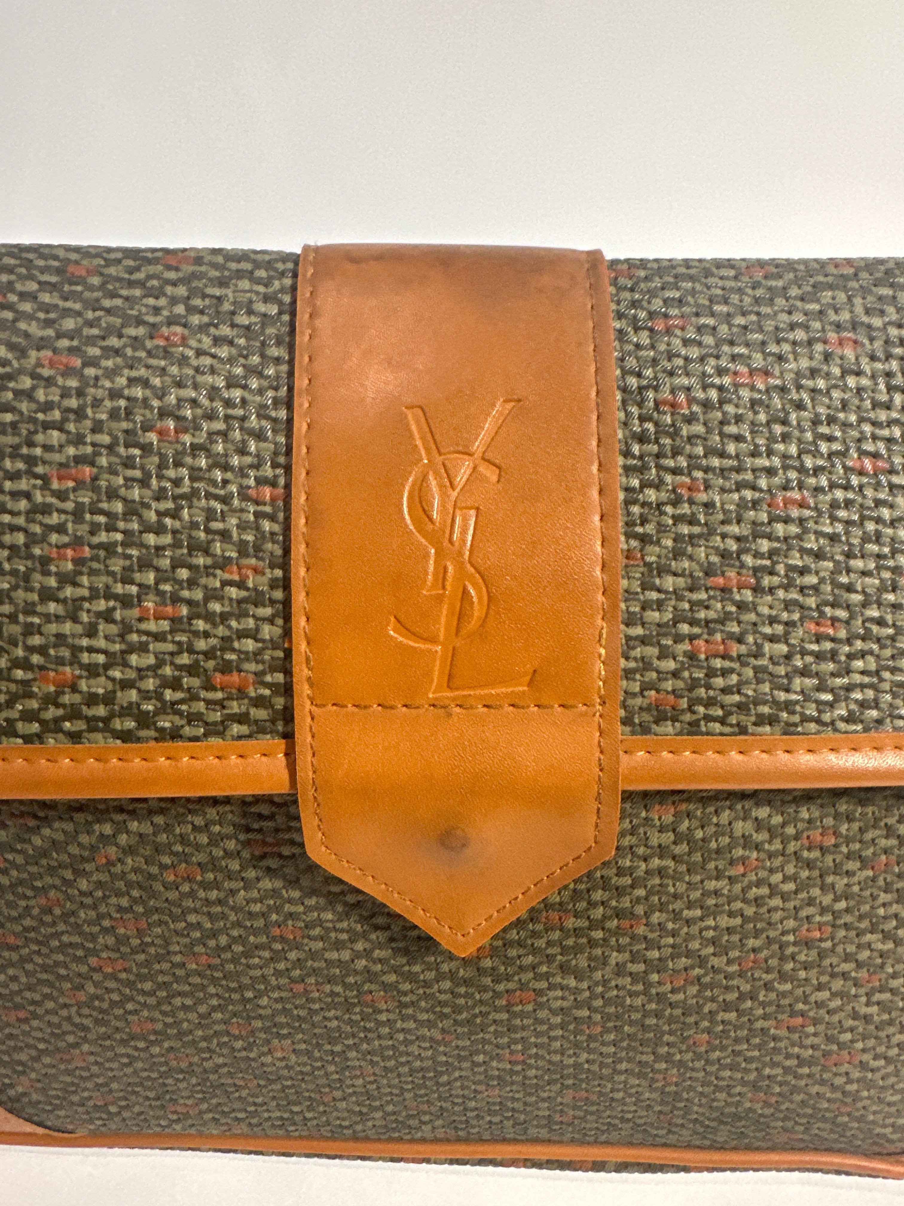 Vintage Yves Saint Laurent Clutch Bag Remy Martin