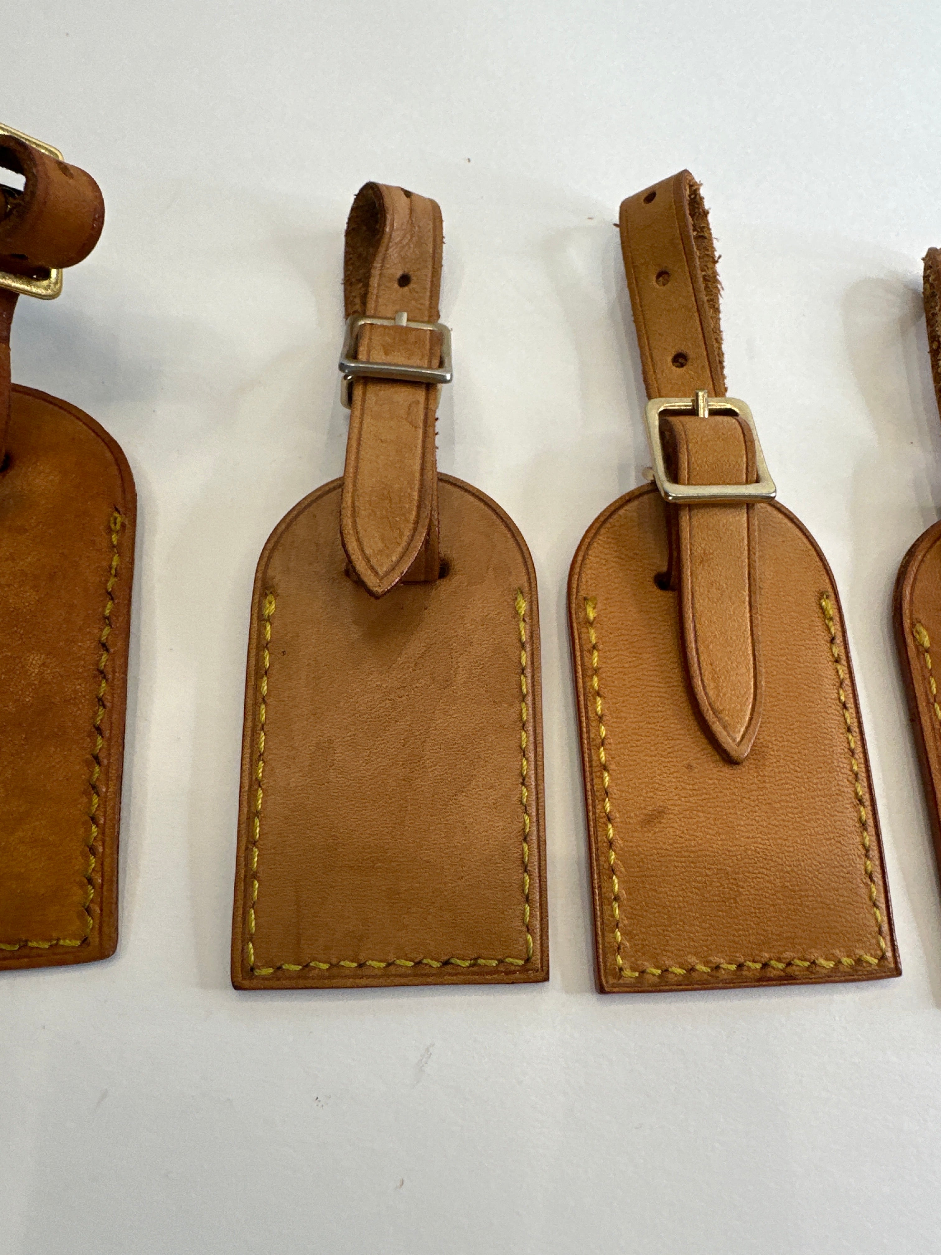 Set of 5 Louis Vuitton Tags (2 different sizes)