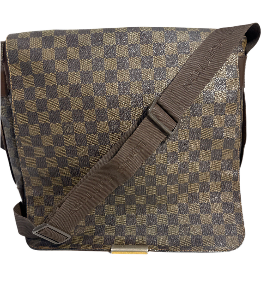Louis Vuitton Damier Ebene Canvas and Leather Bastille Messenger