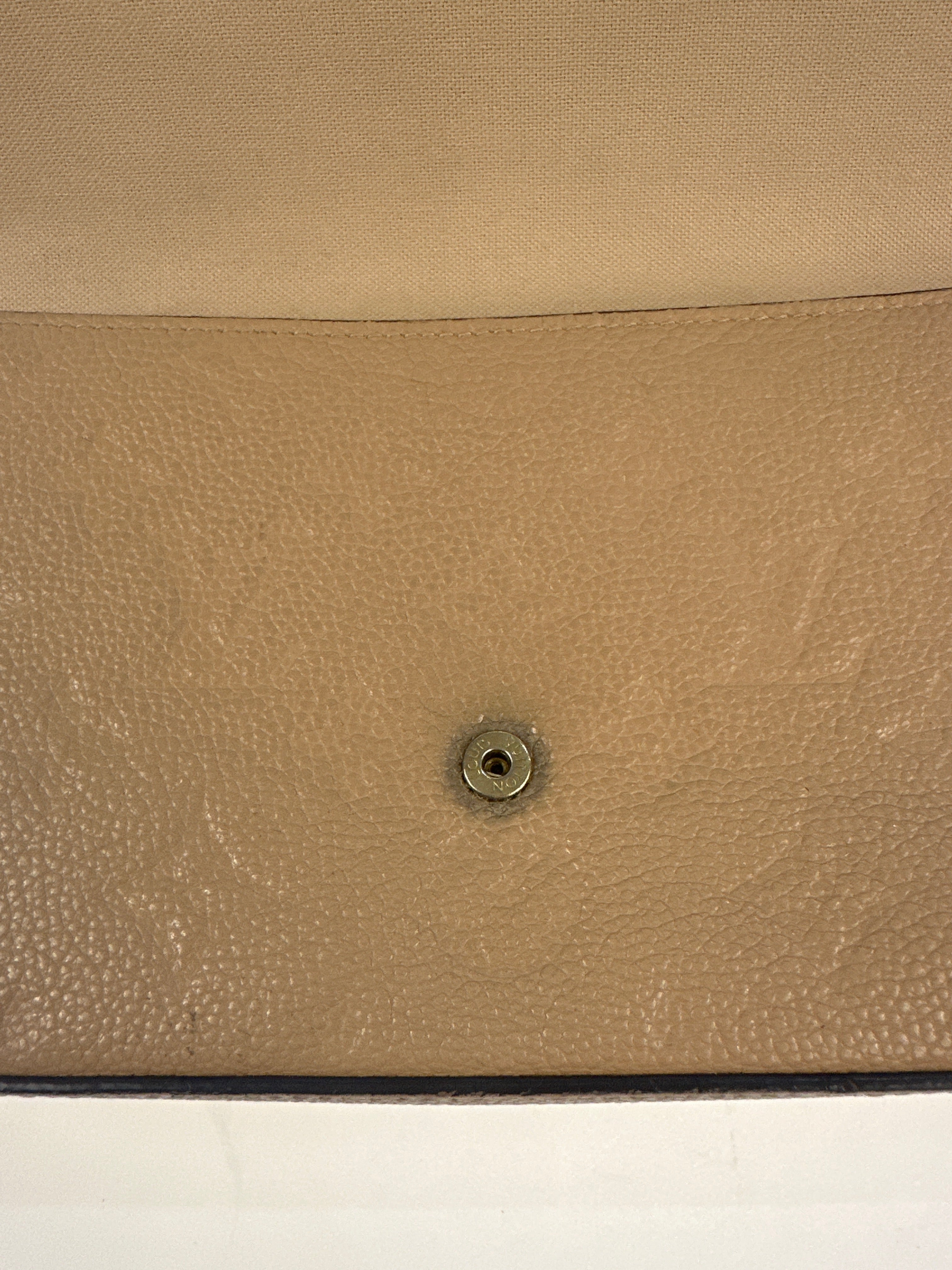 Louis Vuitton Pochette Félicie Monogram Empreinte Leather- Turtle Dove