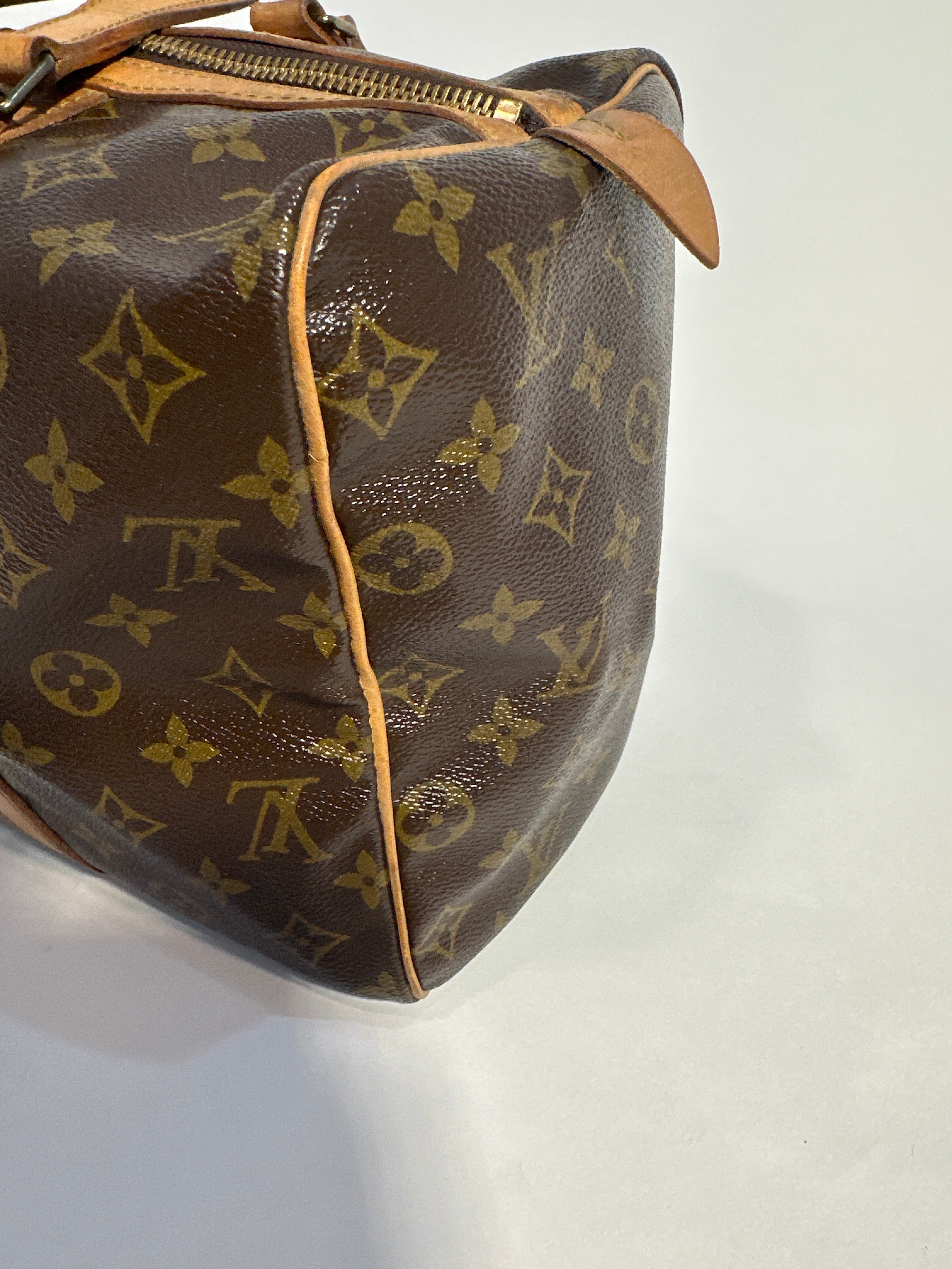 Vintage Louis Vuitton Monogram Sac Souple 35 Travel Bag