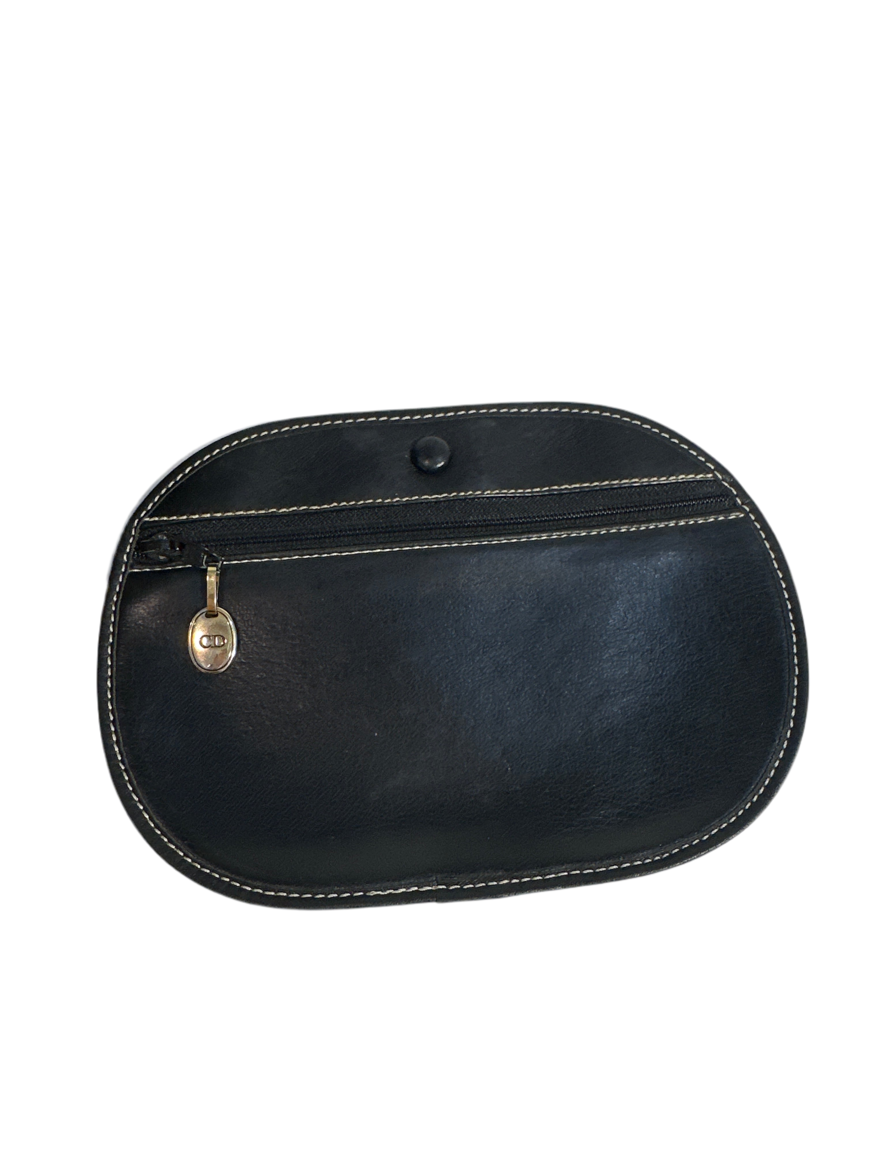 Vintage Christian Dior Leather Shoulder & Crossbody Bag