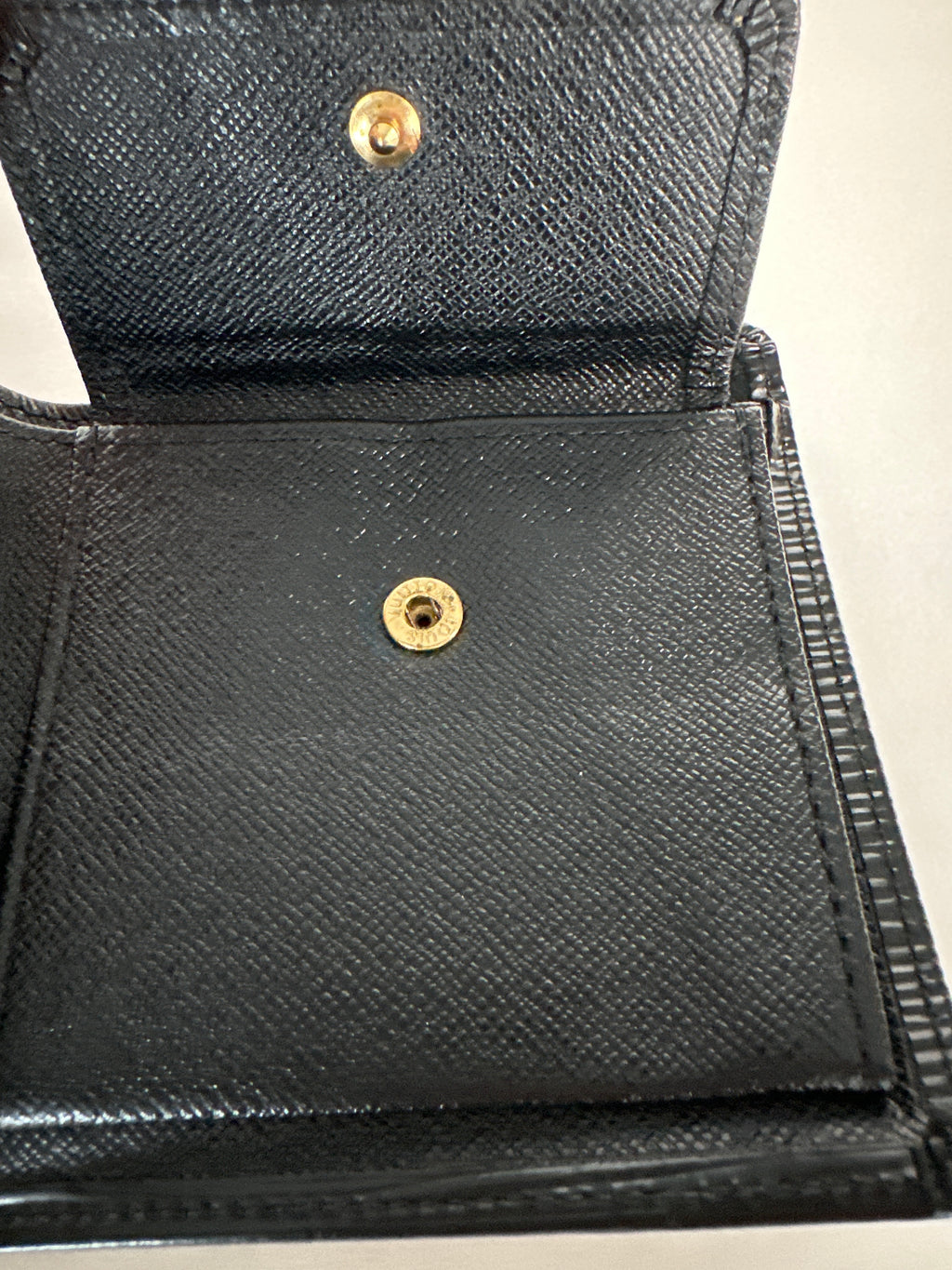 Vintage Louis Vuitton Epi Leather Multiple Wallet Black