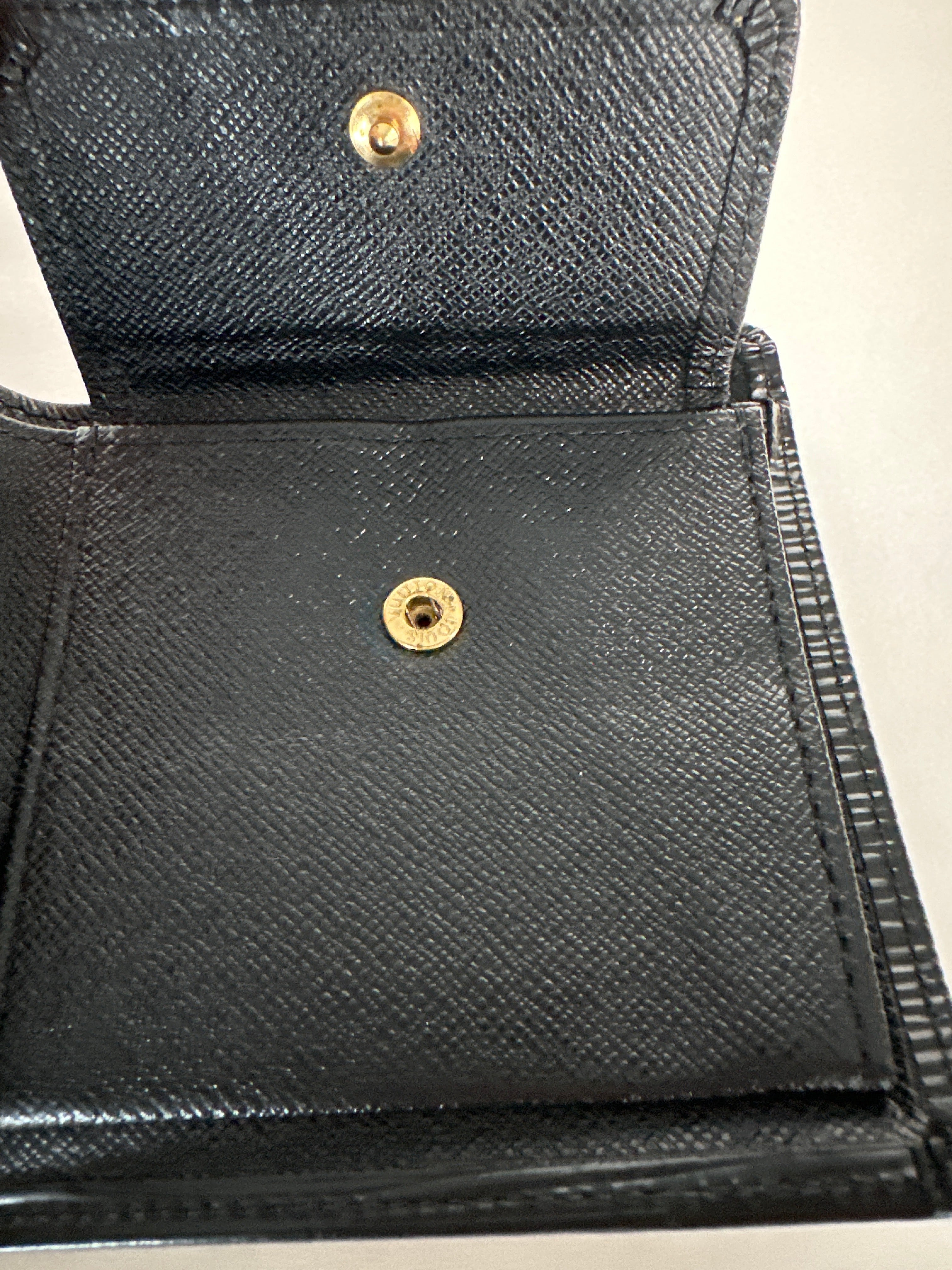 Vintage Louis Vuitton Epi Leather Multiple Wallet Black