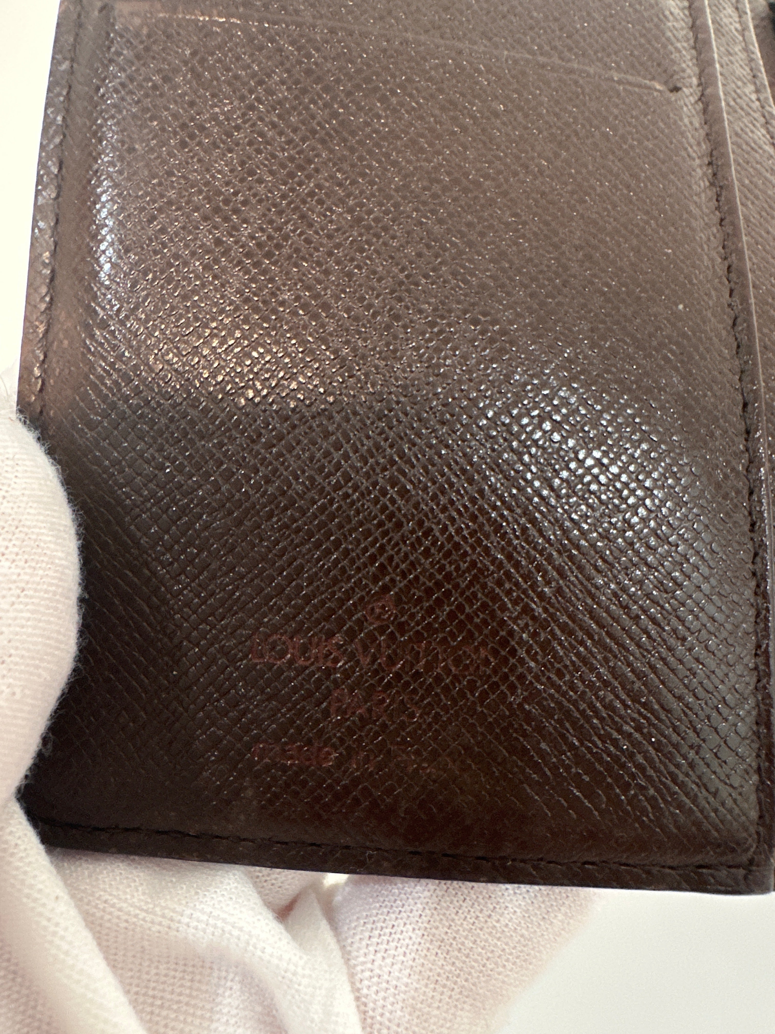 Vintage Damier Kisslock Louis Vuitton wallet