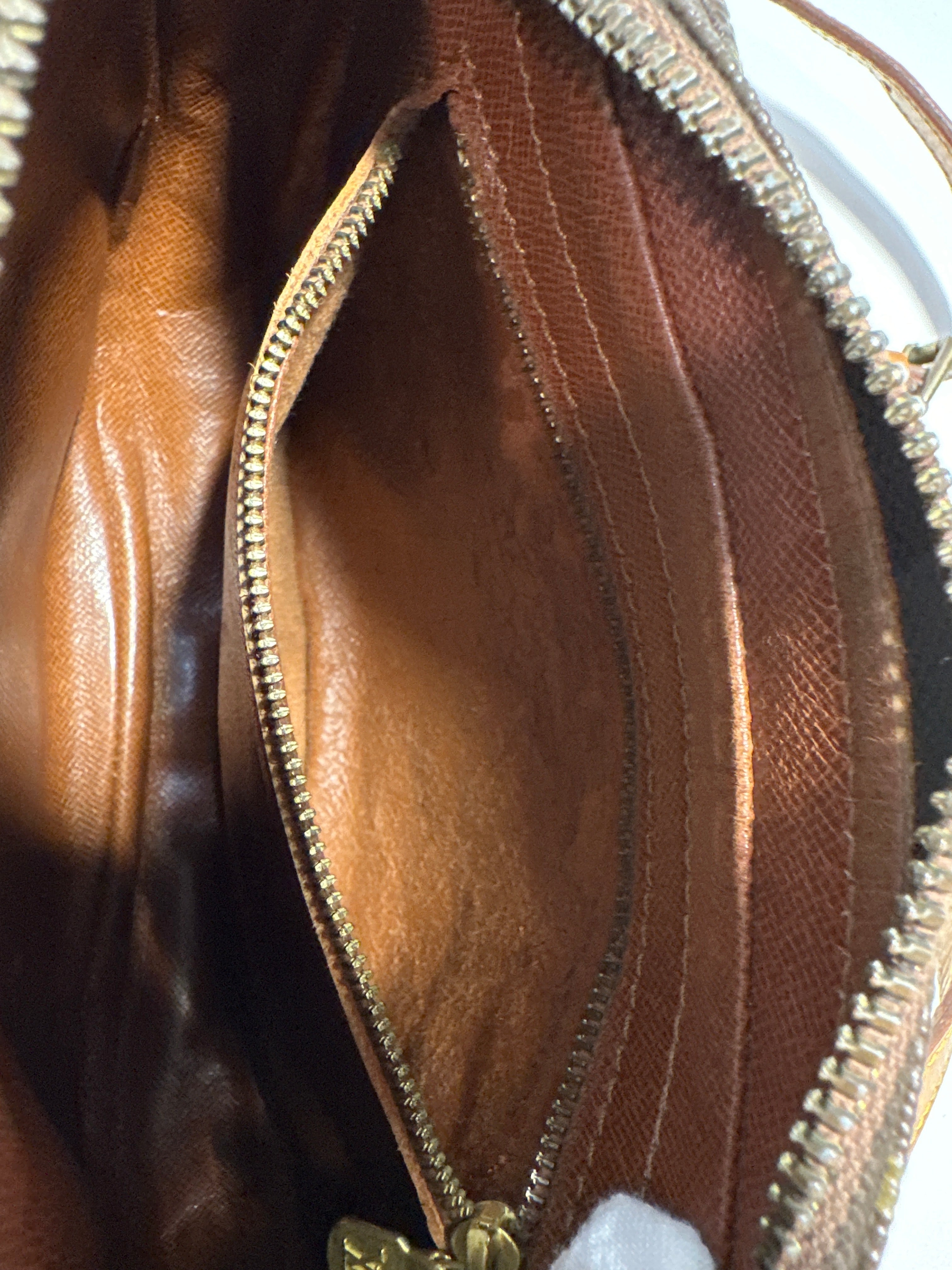 Vintage Louis Vuitton Monogram Jeune Fille Shoulder Bag Brown