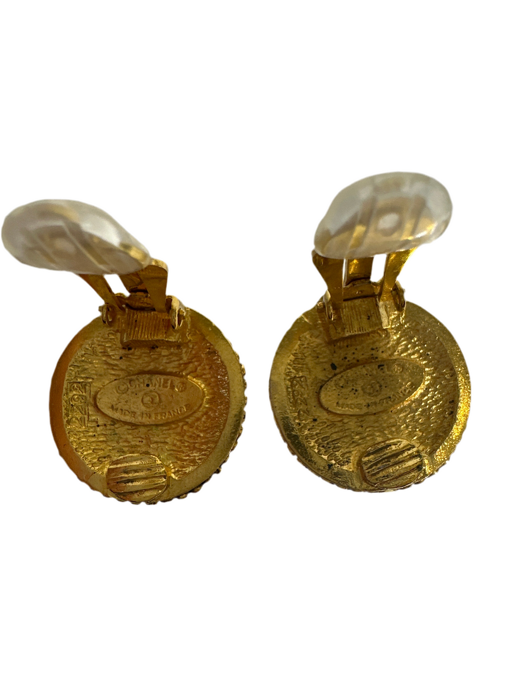 Vintage Chanel Earrings with COA