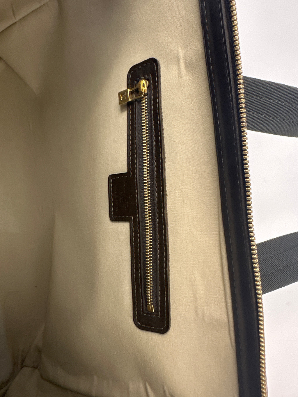 Vintage Louis Vuitton Josephine Denim Bag 2001