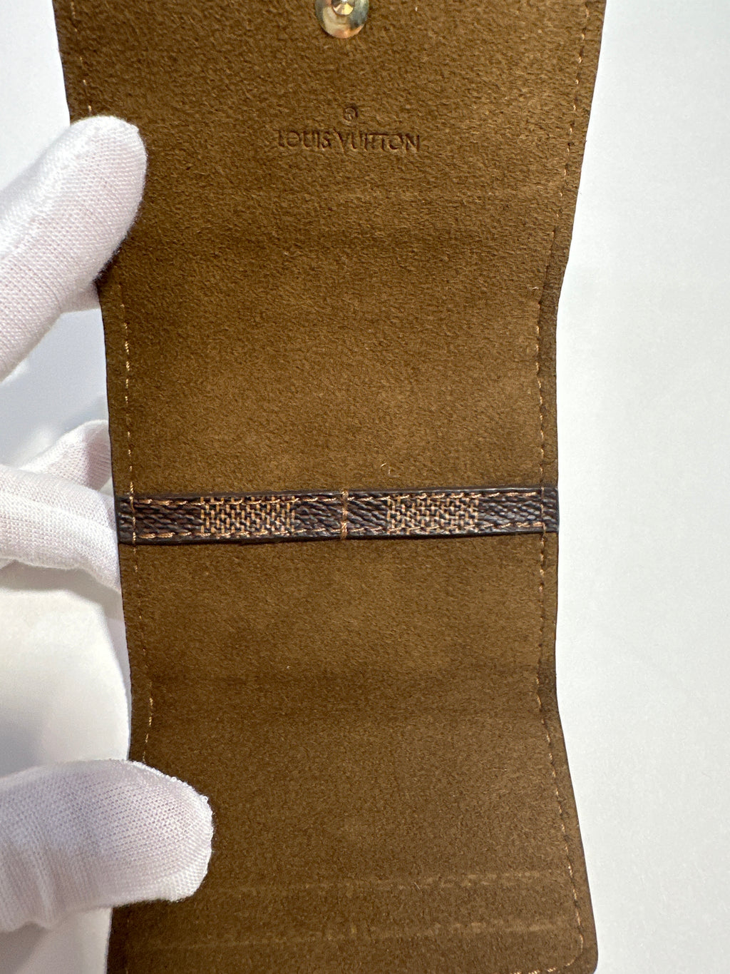Louis Vuitton Damier Cuff Link Case