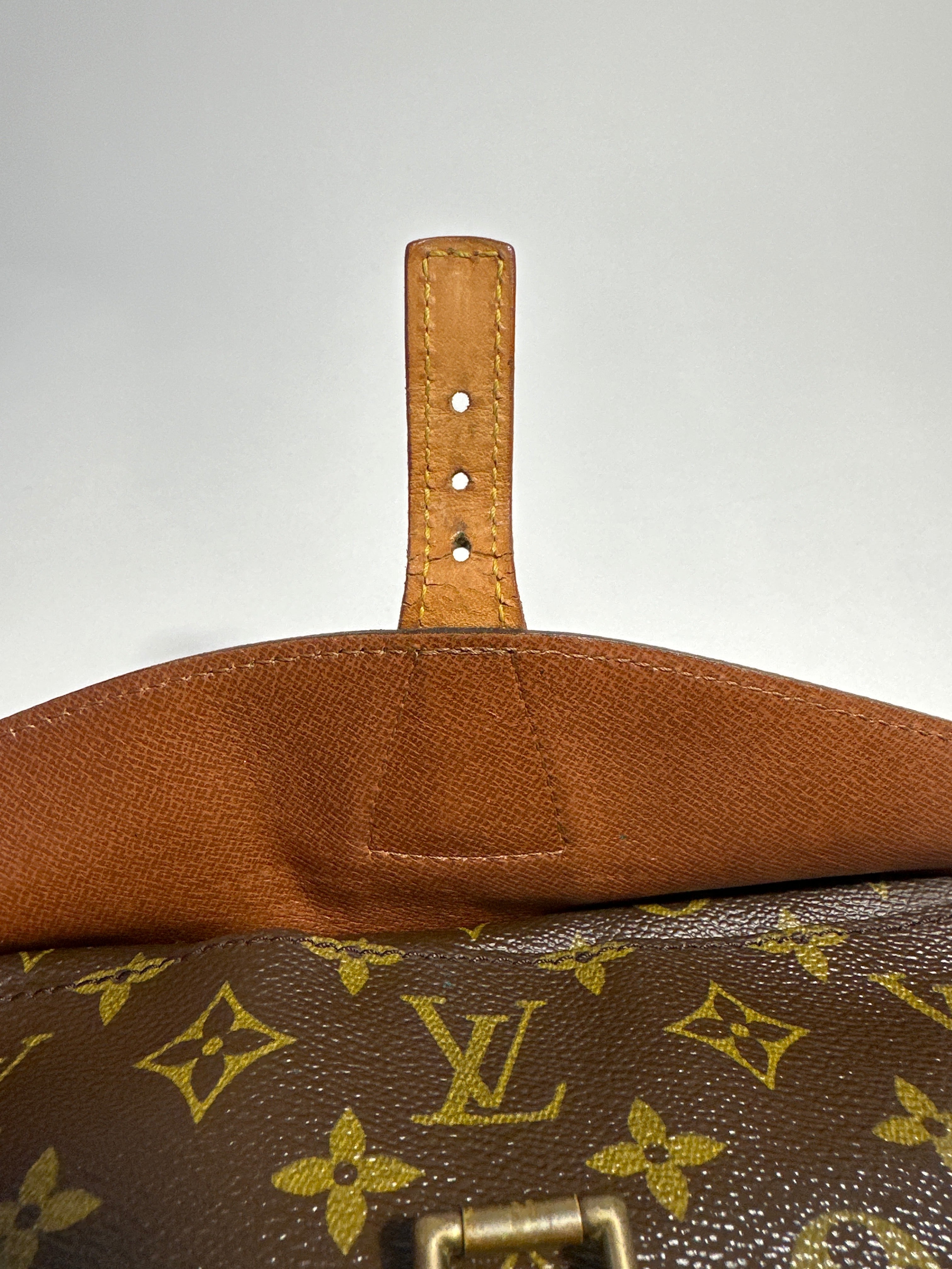 Vintage Louis Vuitton Monogram Jeune Fille Shoulder Bag Brown