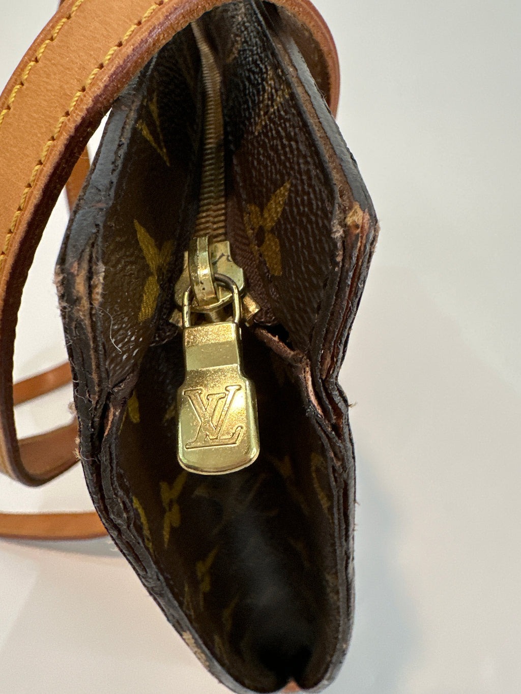 Vintage Louis Vuitton Babylone Shoulder Bag with COA