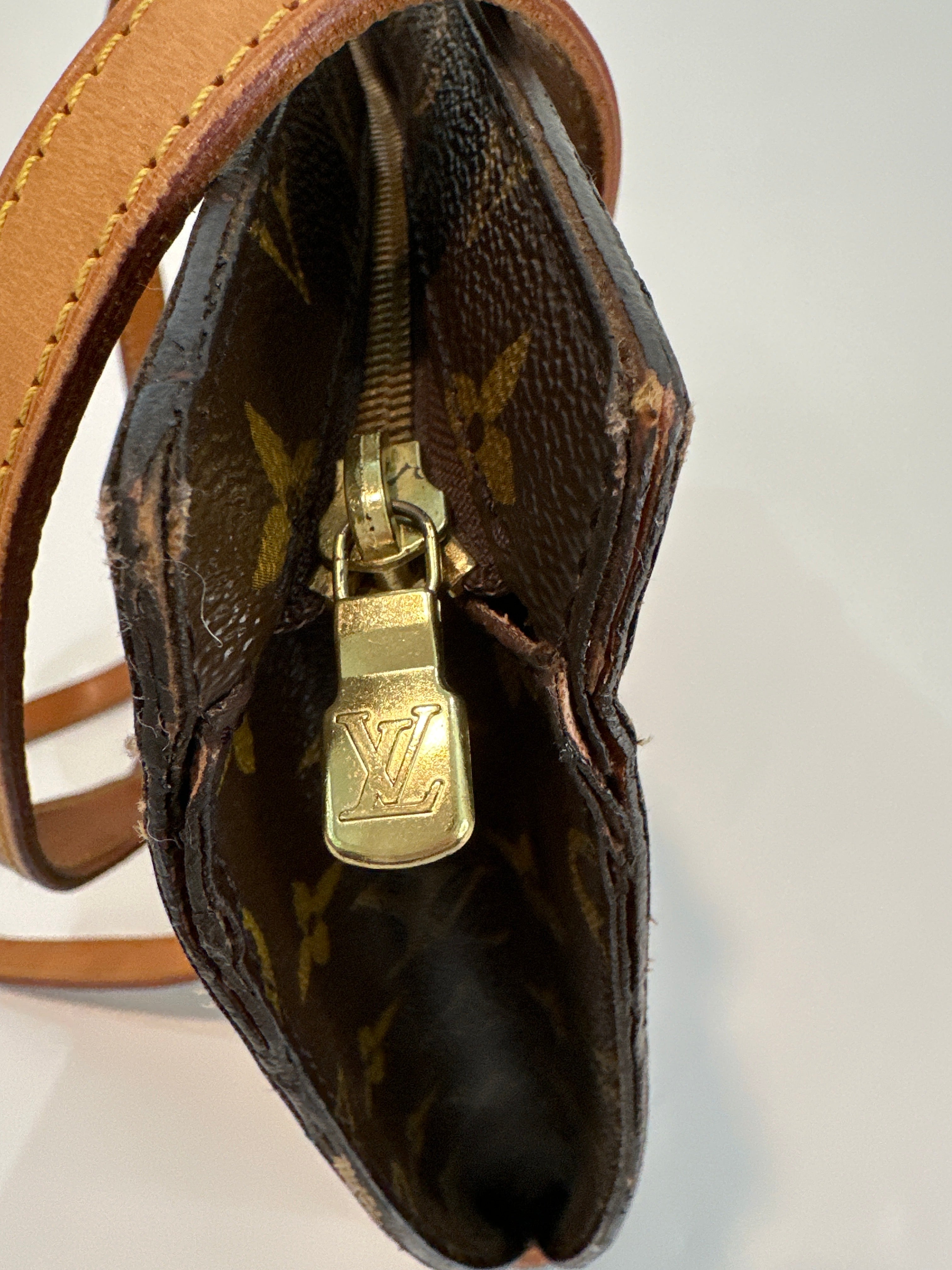 Vintage Louis Vuitton Babylone Shoulder Bag with COA