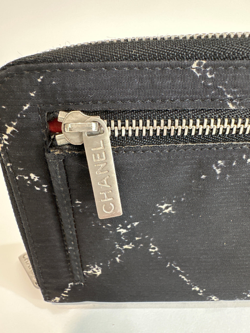 Vintage Chanel Wallet Travel Line Wallet