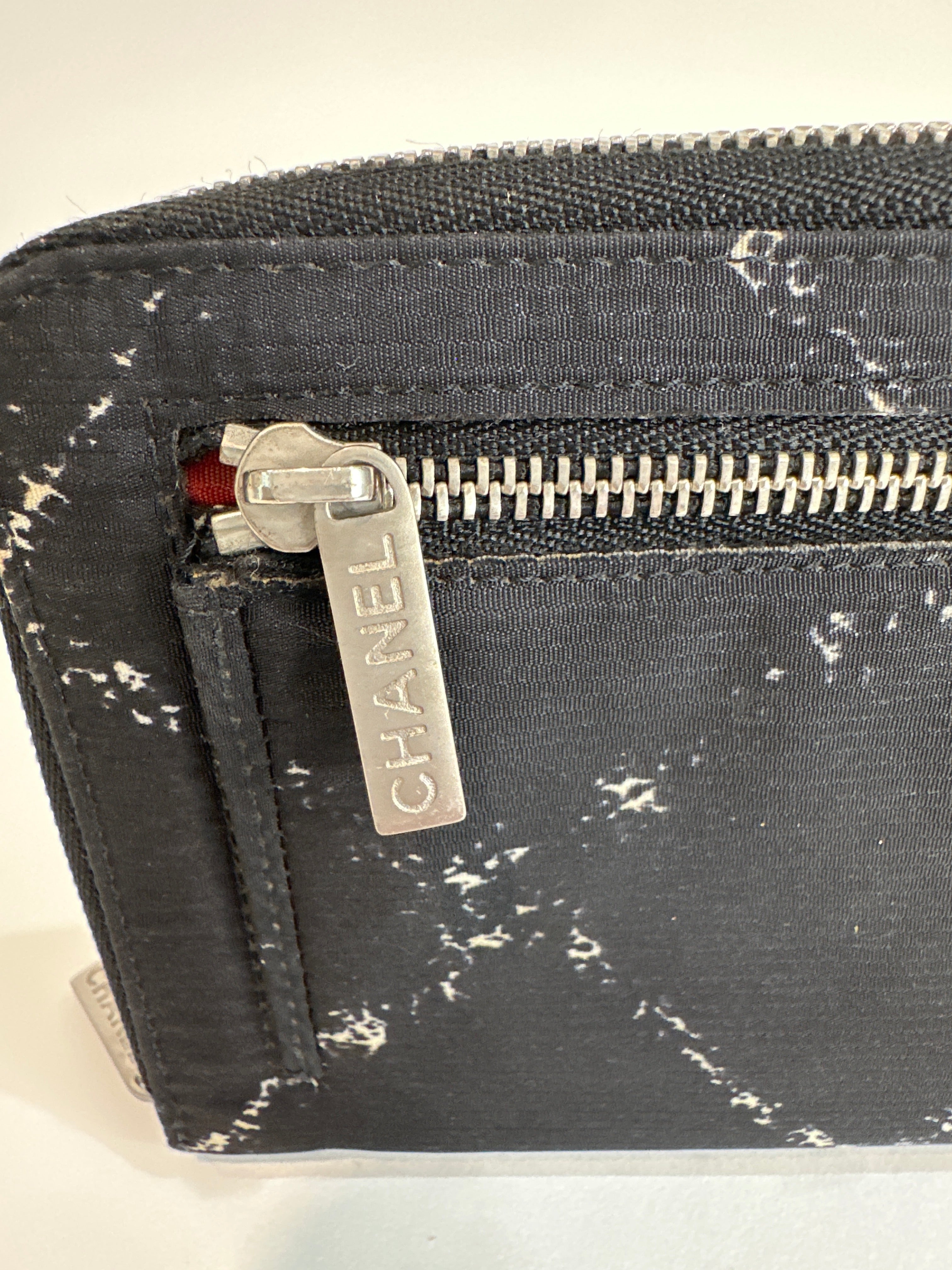 Vintage Chanel Wallet Travel Line Wallet