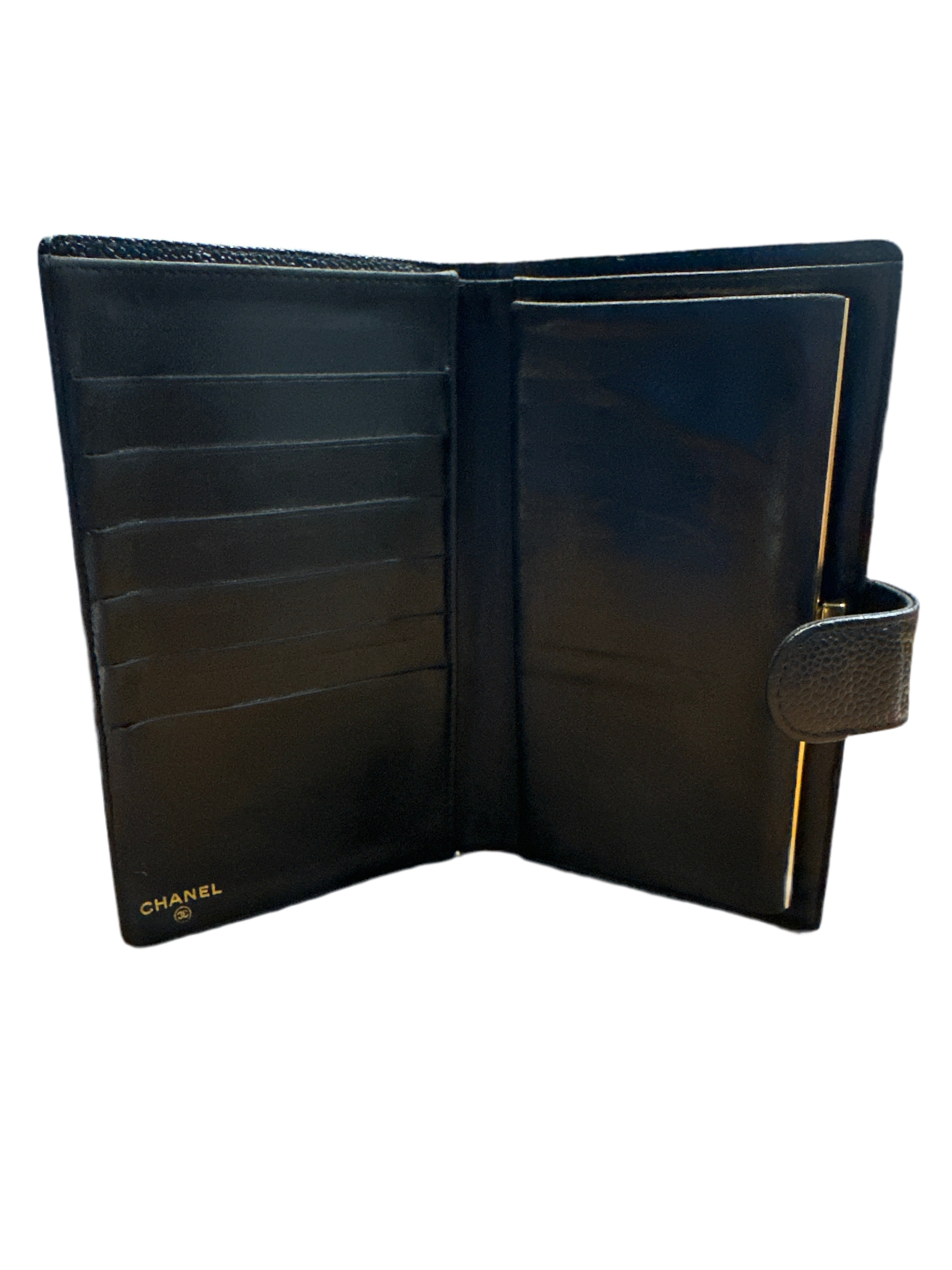 Vintage Chanel Timeless CC Caviar Wallet