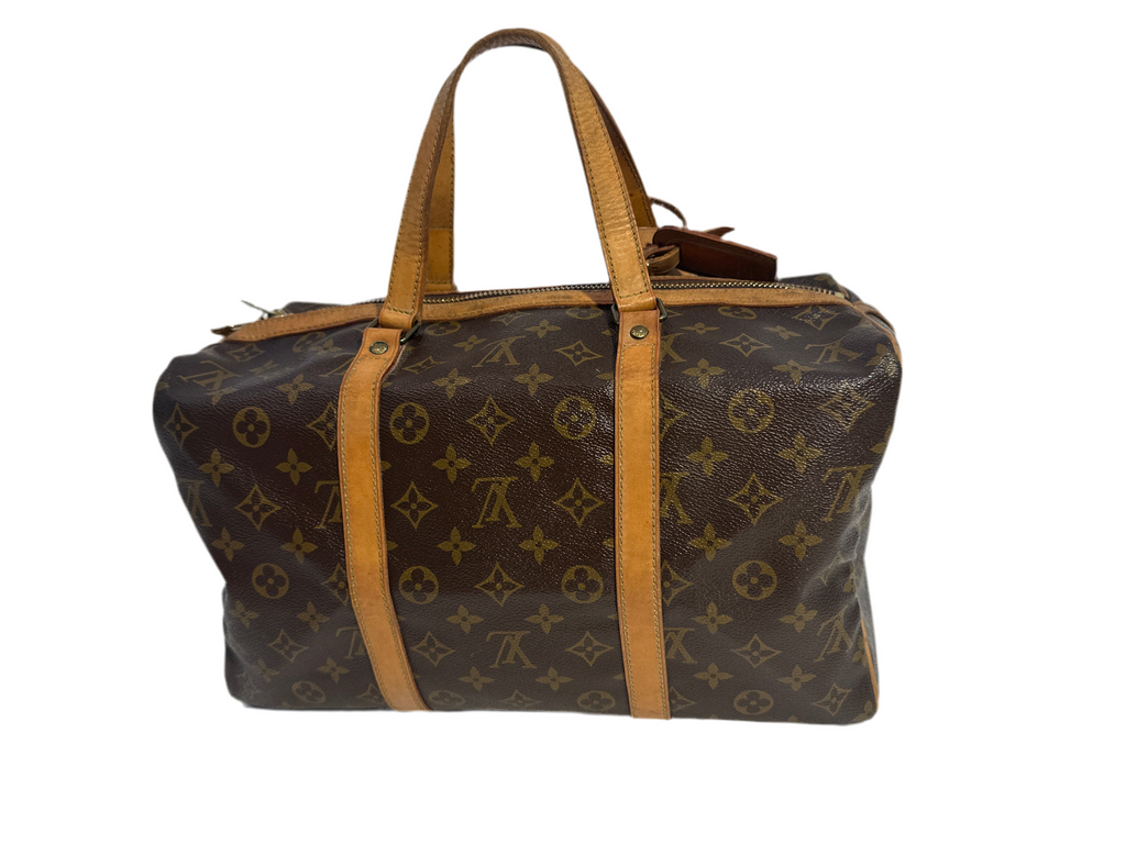 Vintage Louis Vuitton Monogram Sac Souple 35 Travel Bag
