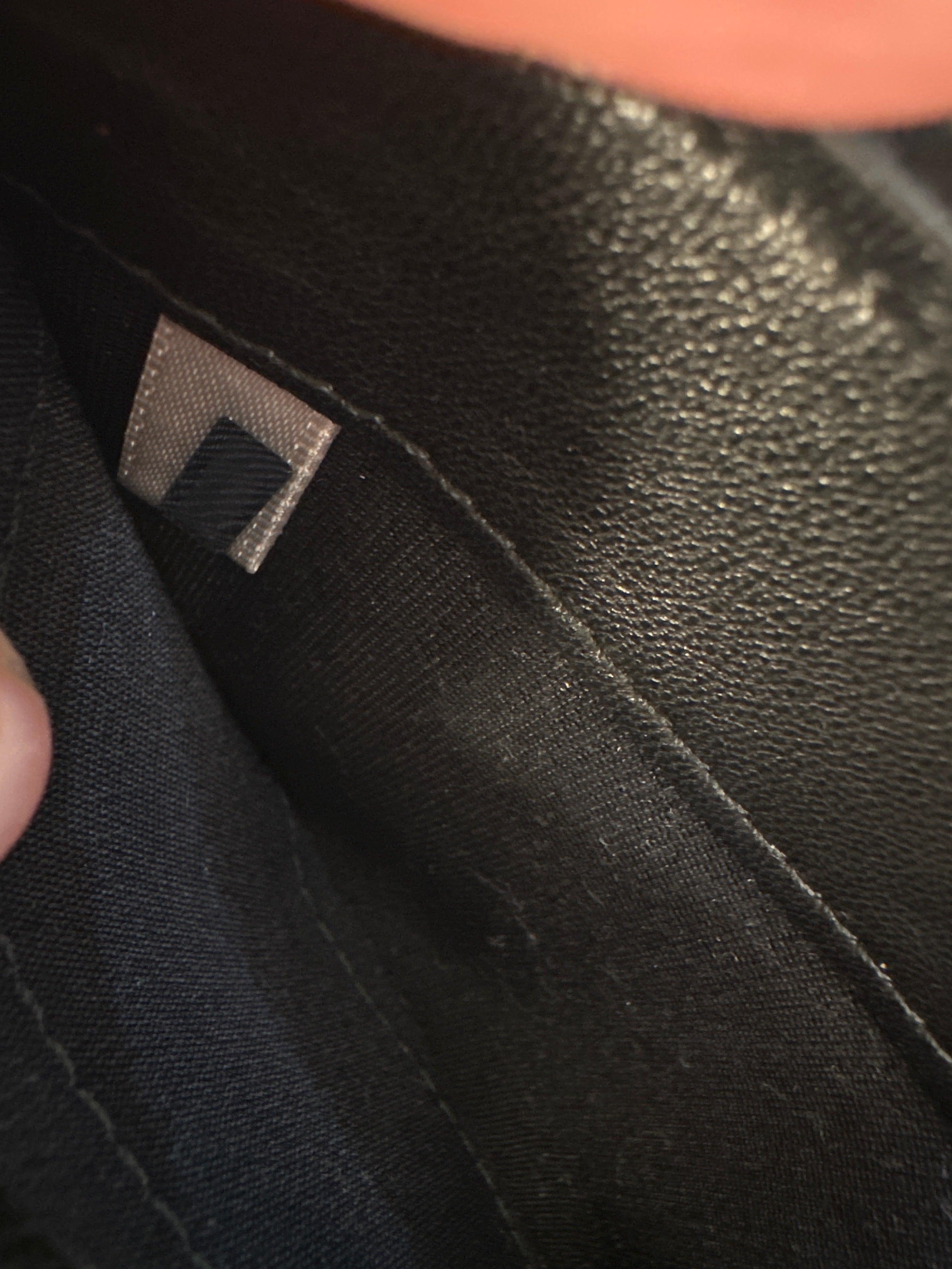 Jimmy Choo star embossed leather zip around wallet with paperwork