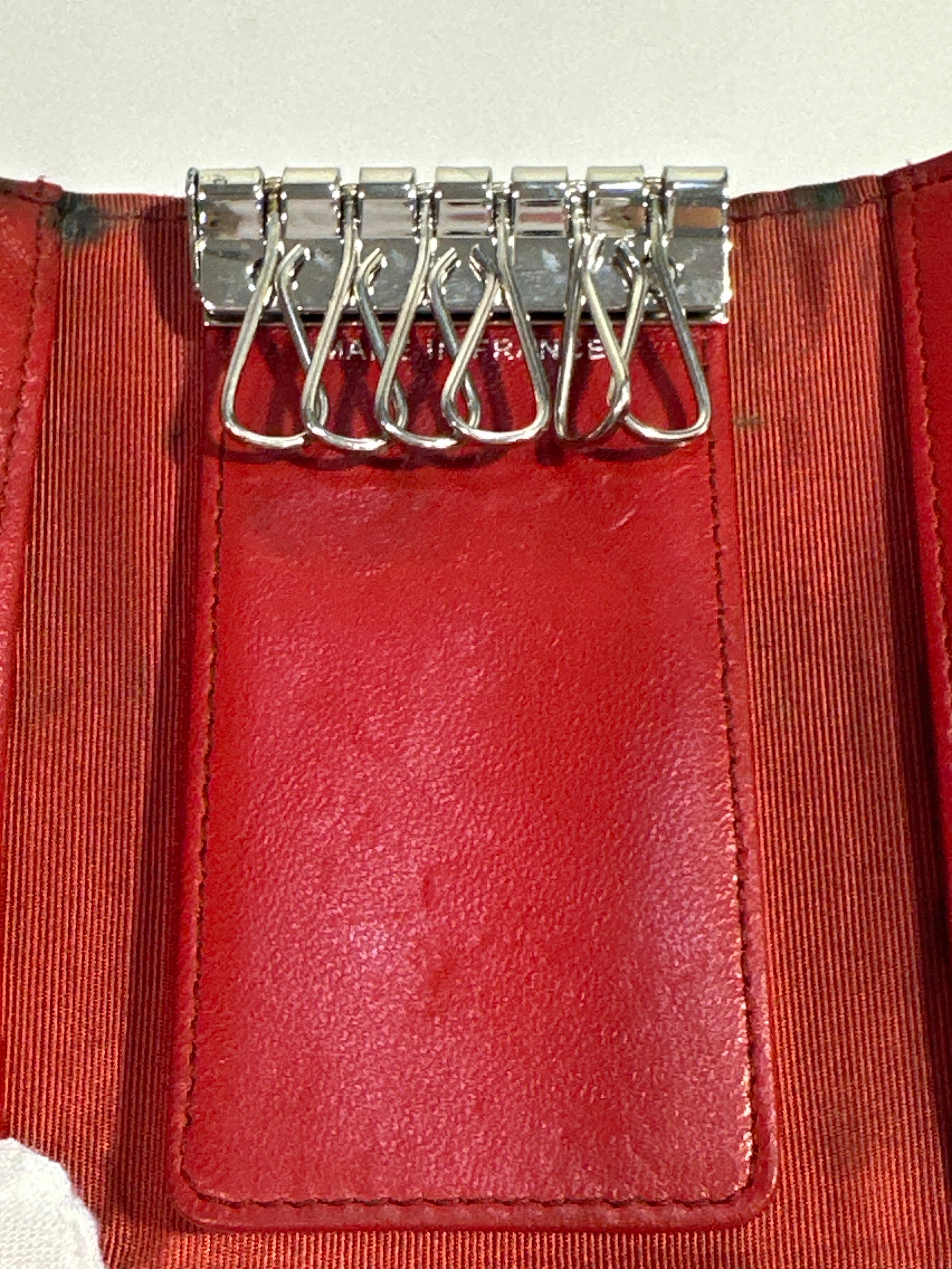 Chanel Caviar 6-Key Holder