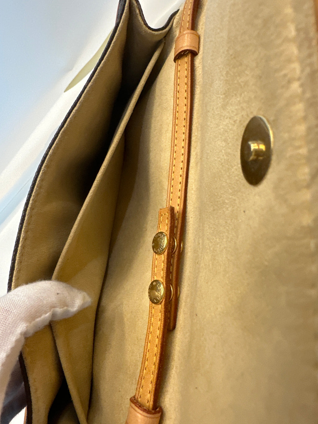 Vintage Louis Vuitton Monogram Pochette Twin 2000