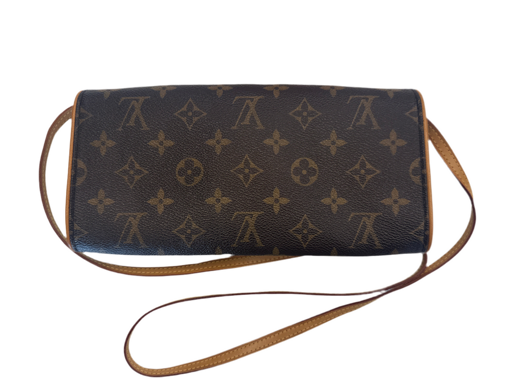 Vintage Louis Vuitton Monogram Pochette Twin 2000