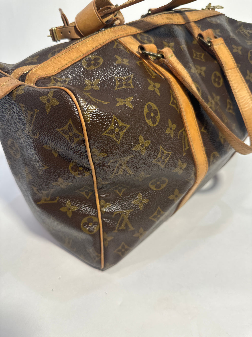Vintage Louis Vuitton Monogram Sac Souple 35 Travel Bag