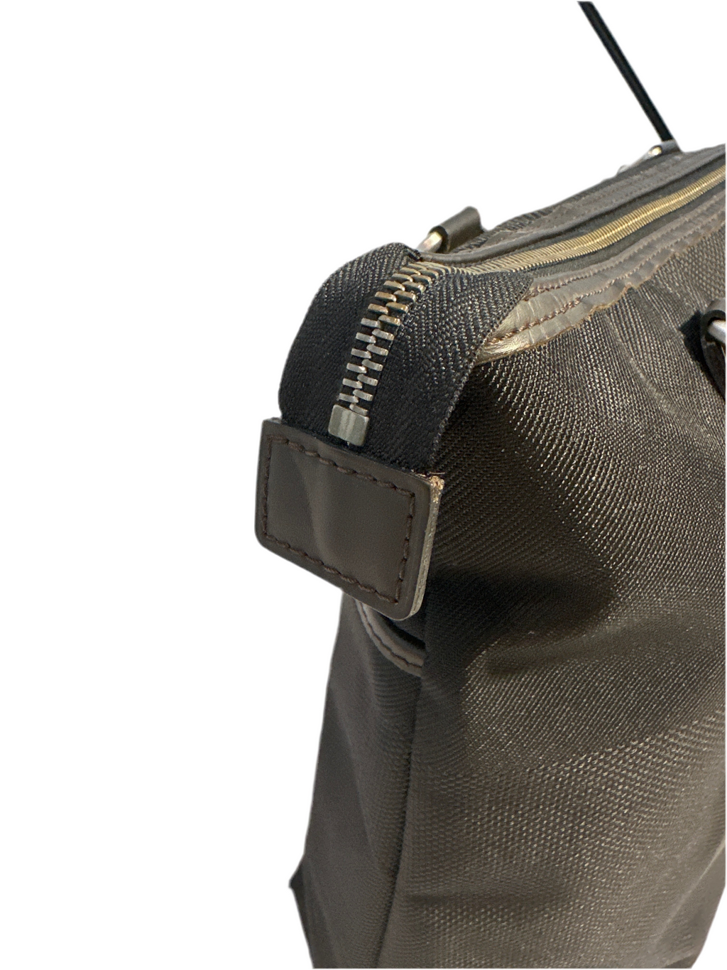 Louis Vuitton Cougar Damier Jean Tote Bag Black Brown with COA