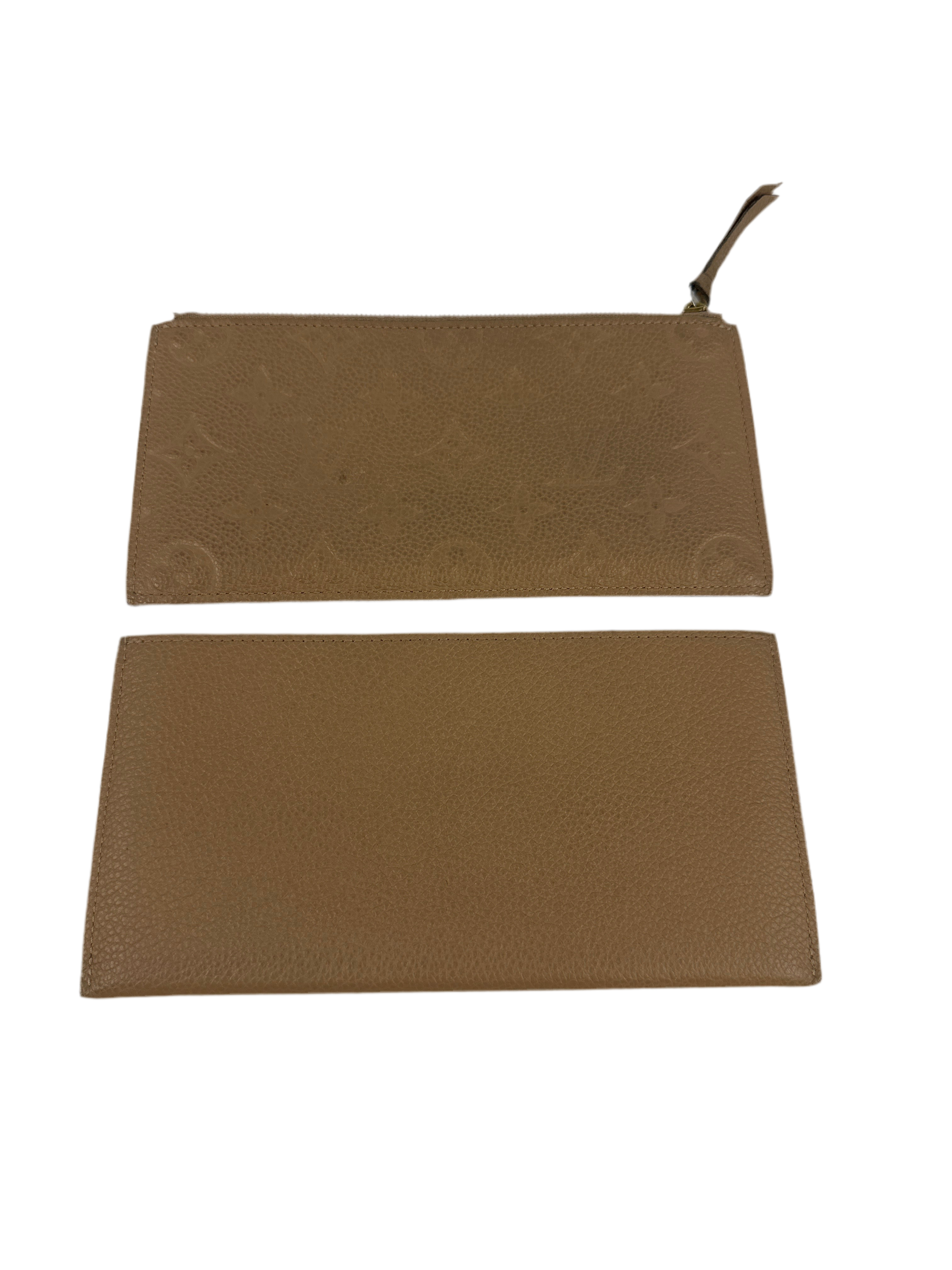 Louis Vuitton Pochette Félicie Monogram Empreinte Leather- Turtle Dove