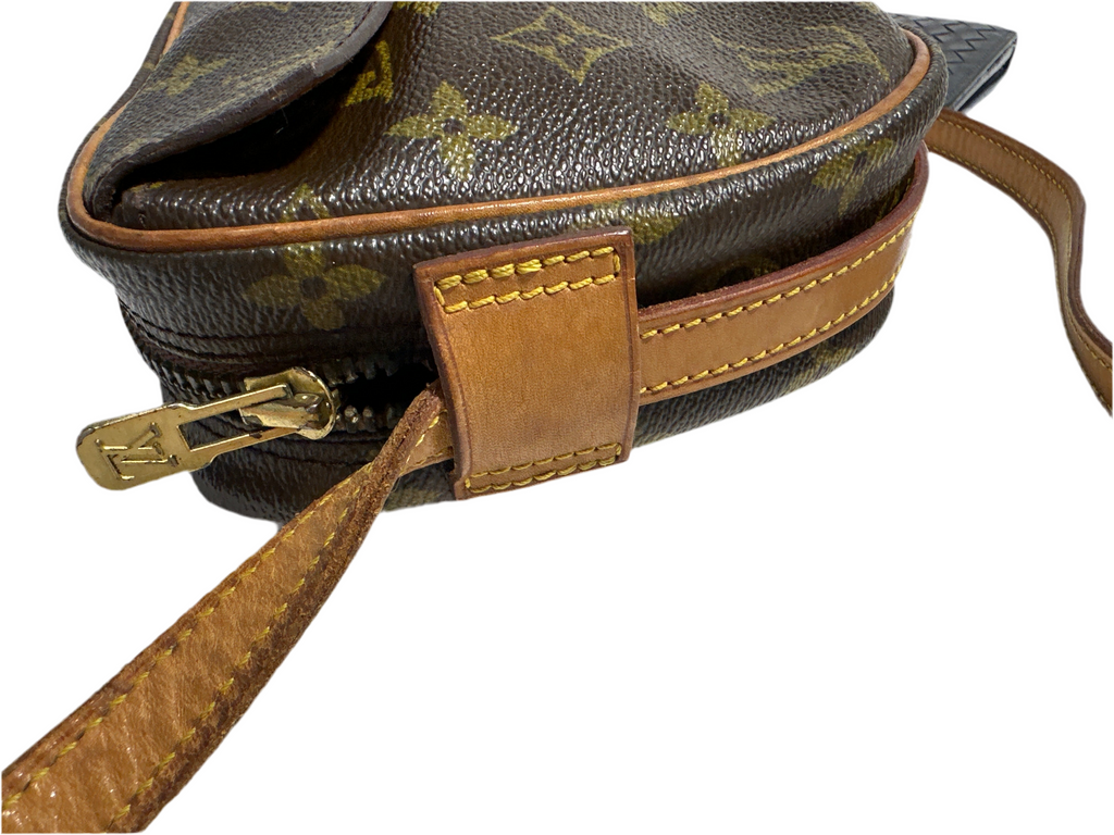 Vintage Louis Vuitton Monogram Jeune Fille Shoulder Bag Brown