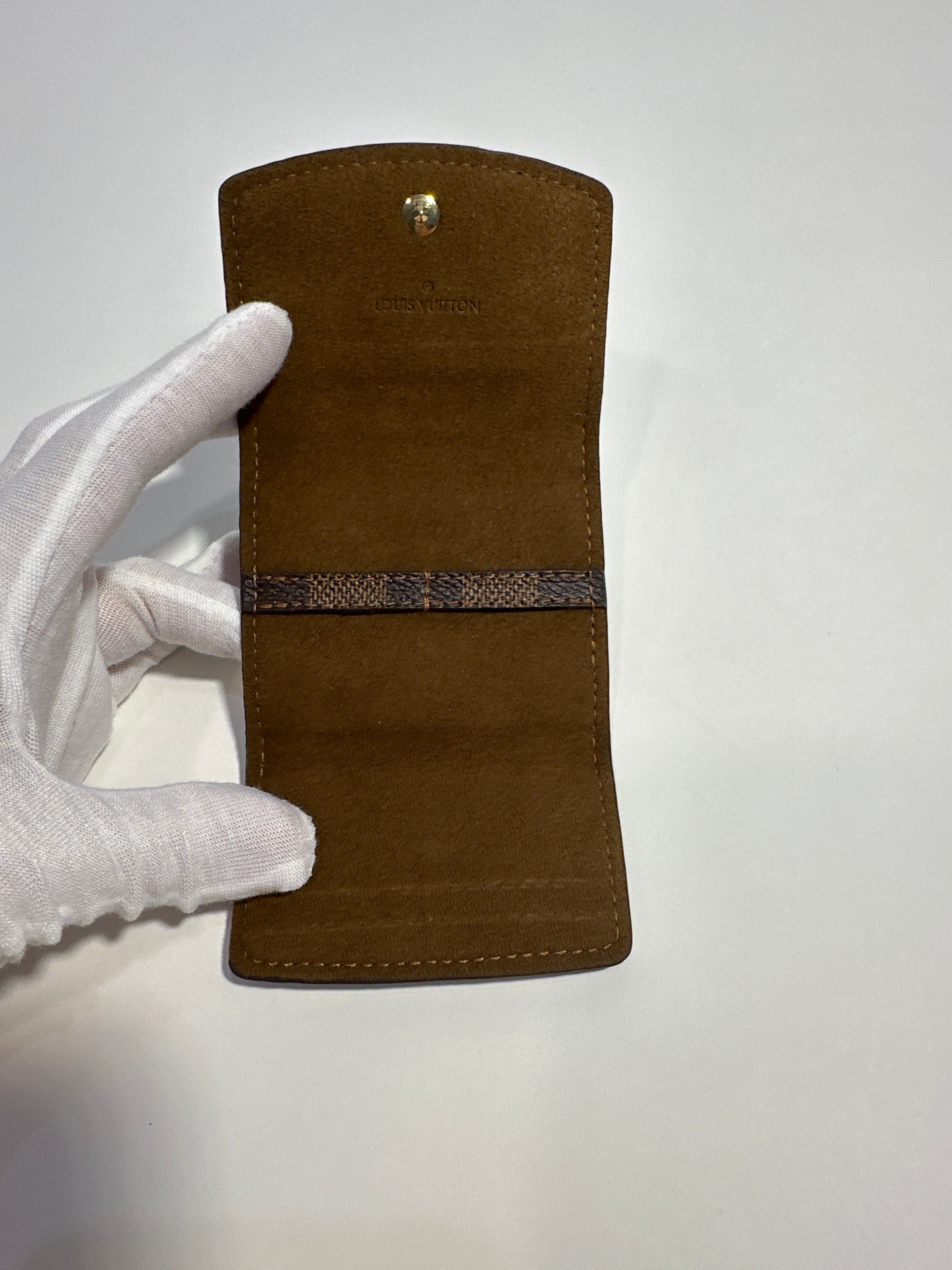 Louis Vuitton Damier Cuff Link Case