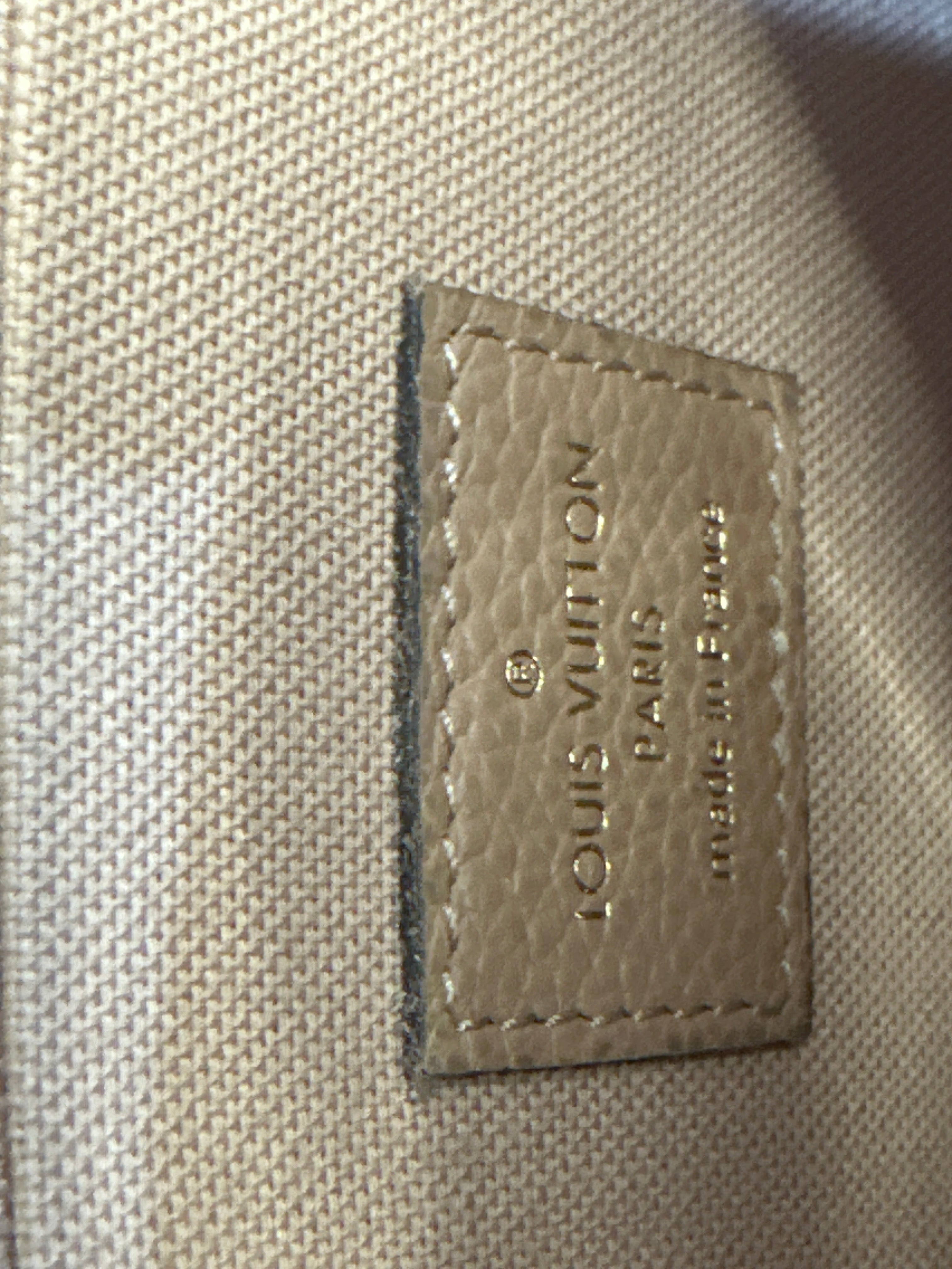 Louis Vuitton Pochette Félicie Monogram Empreinte Leather- Turtle Dove