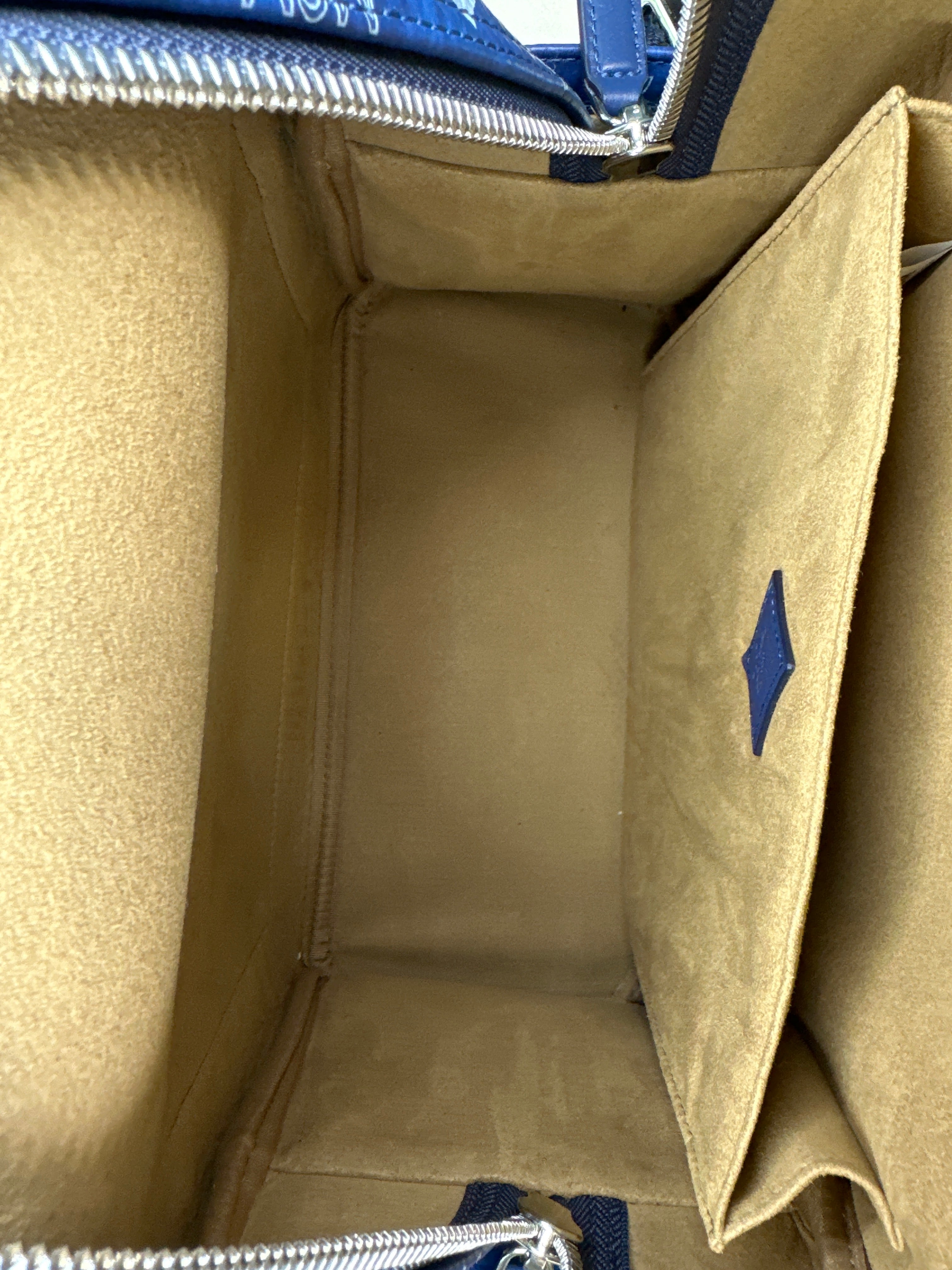 MCM Stark Side Studs Backpack In Visetos