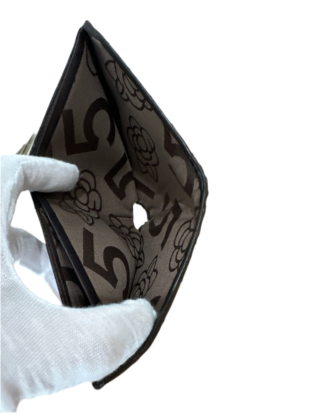 Chanel Mademoiselle Lamb Skin Quilted Wallet