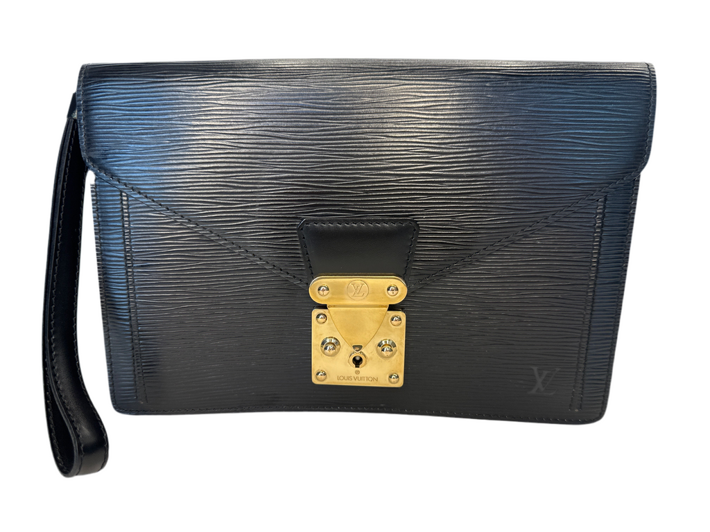 Louis Vuitton Epi Série Dragonne Clutch Bag – Black (Noir)