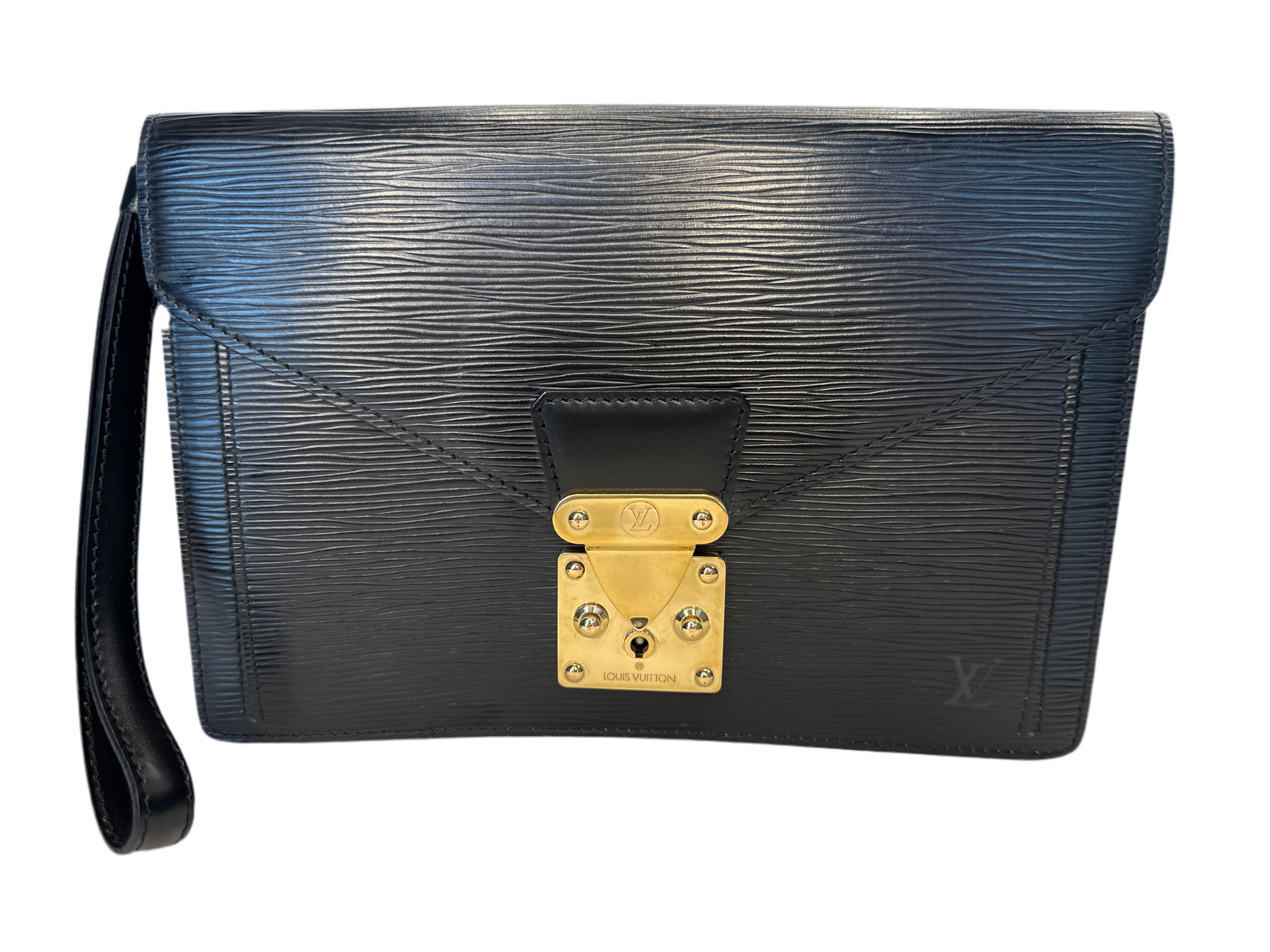 Louis Vuitton Epi Série Dragonne Clutch Bag – Black (Noir)