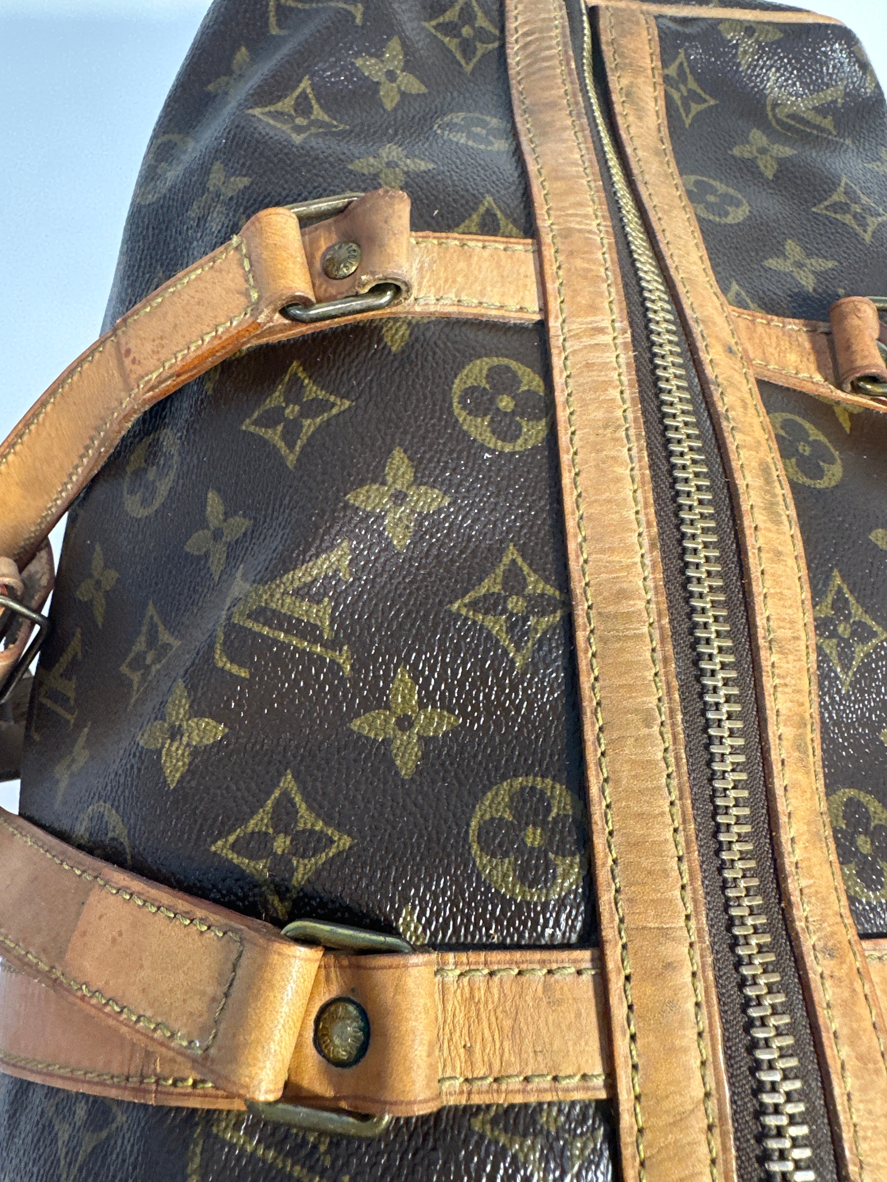 Vintage Louis Vuitton Monogram Sac Souple 35 Travel Bag