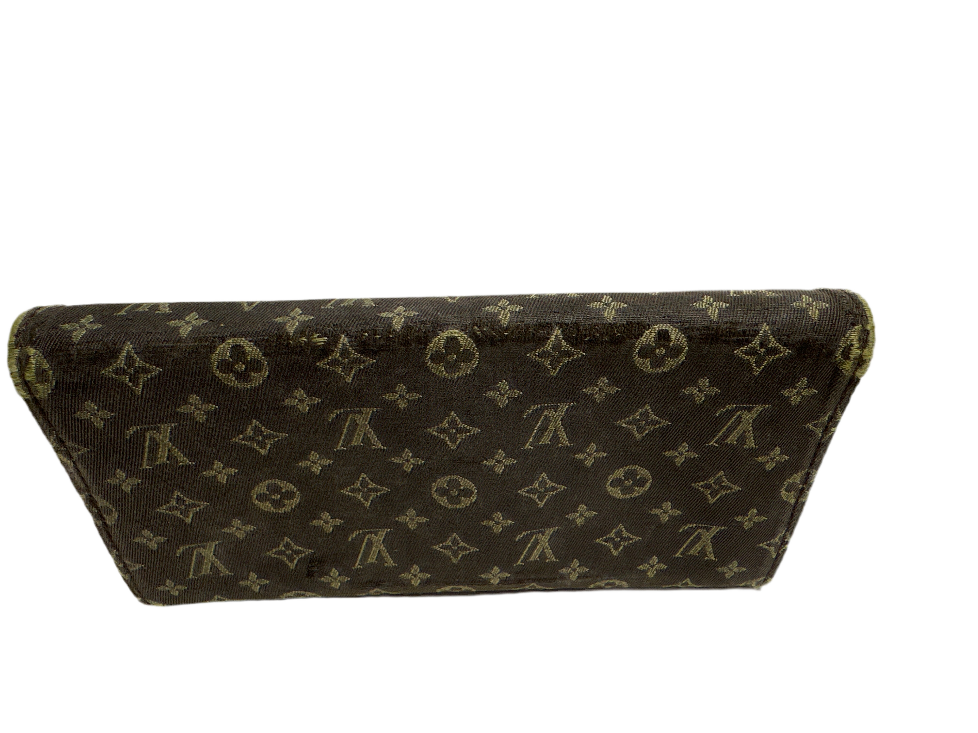 Vintage Louis Vuitton mini lin porte sarah long wallet