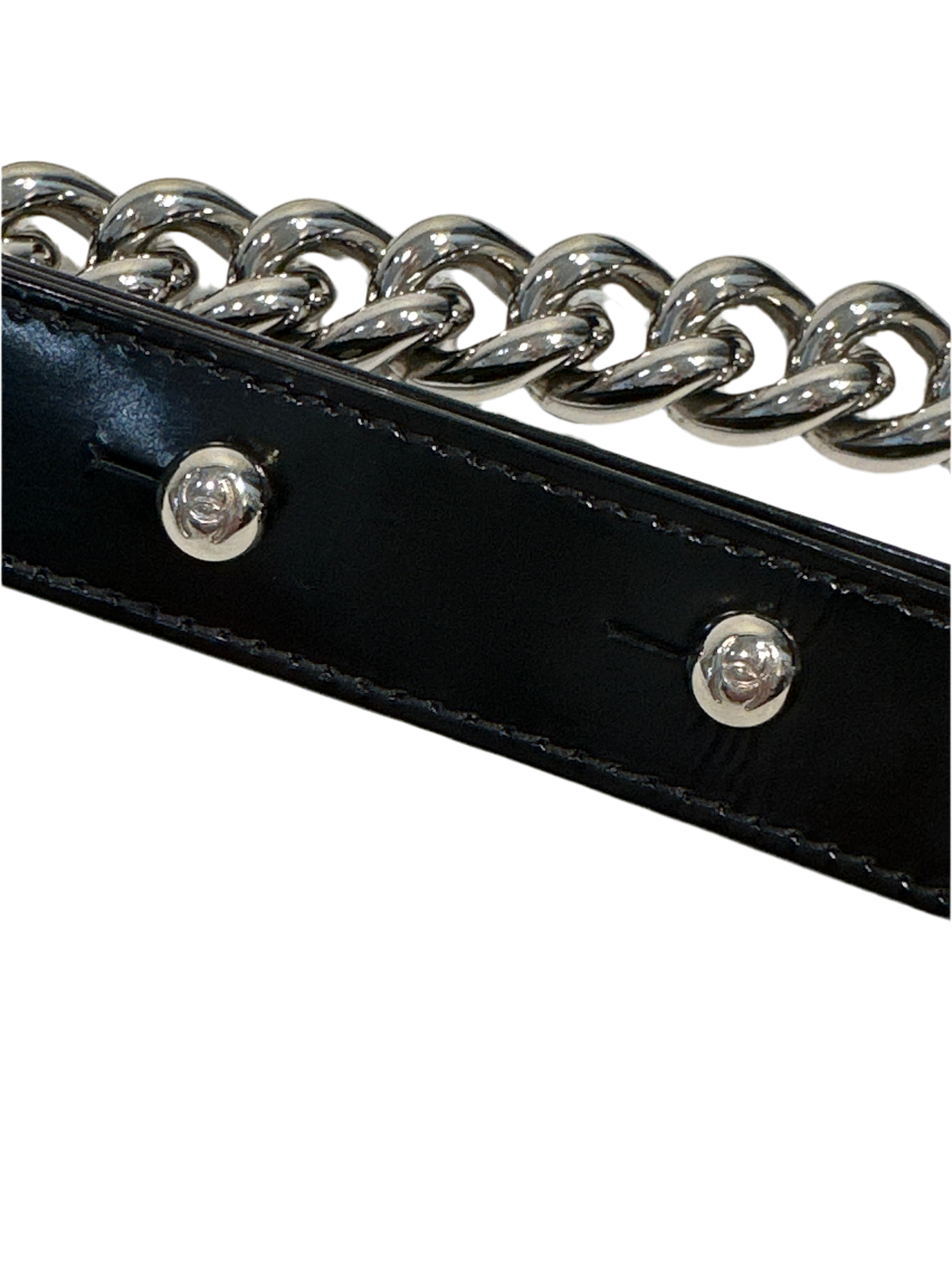 Chanel Reverso Boy Flap Bag Glazed Calfskin Large