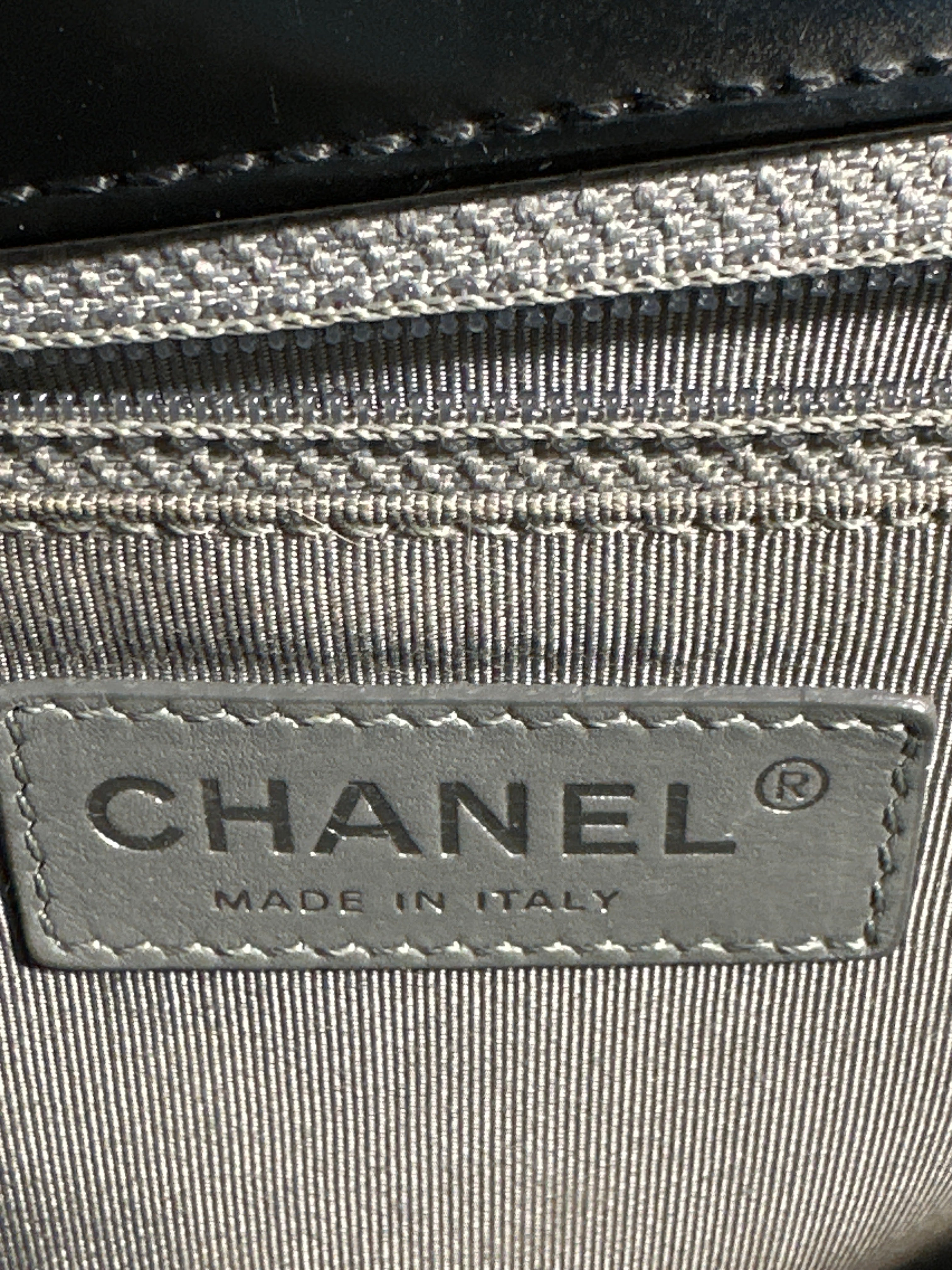 Chanel Reverso Boy Flap Bag Glazed Calfskin Large