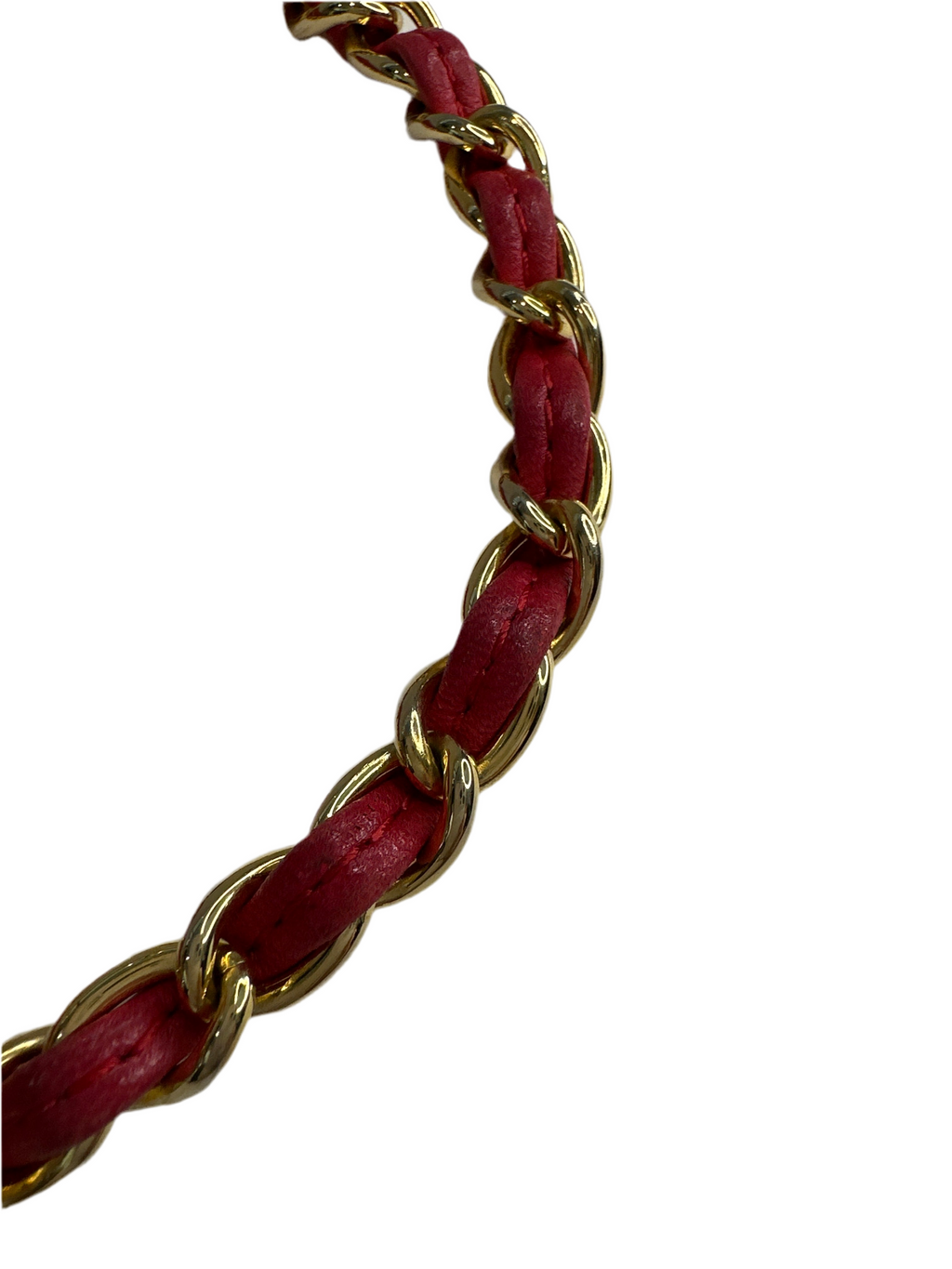 Vintage CHANEL Chain Shoulder Matelasse Lambskin Fringe Shoulder Bag with COA and card. Series 0