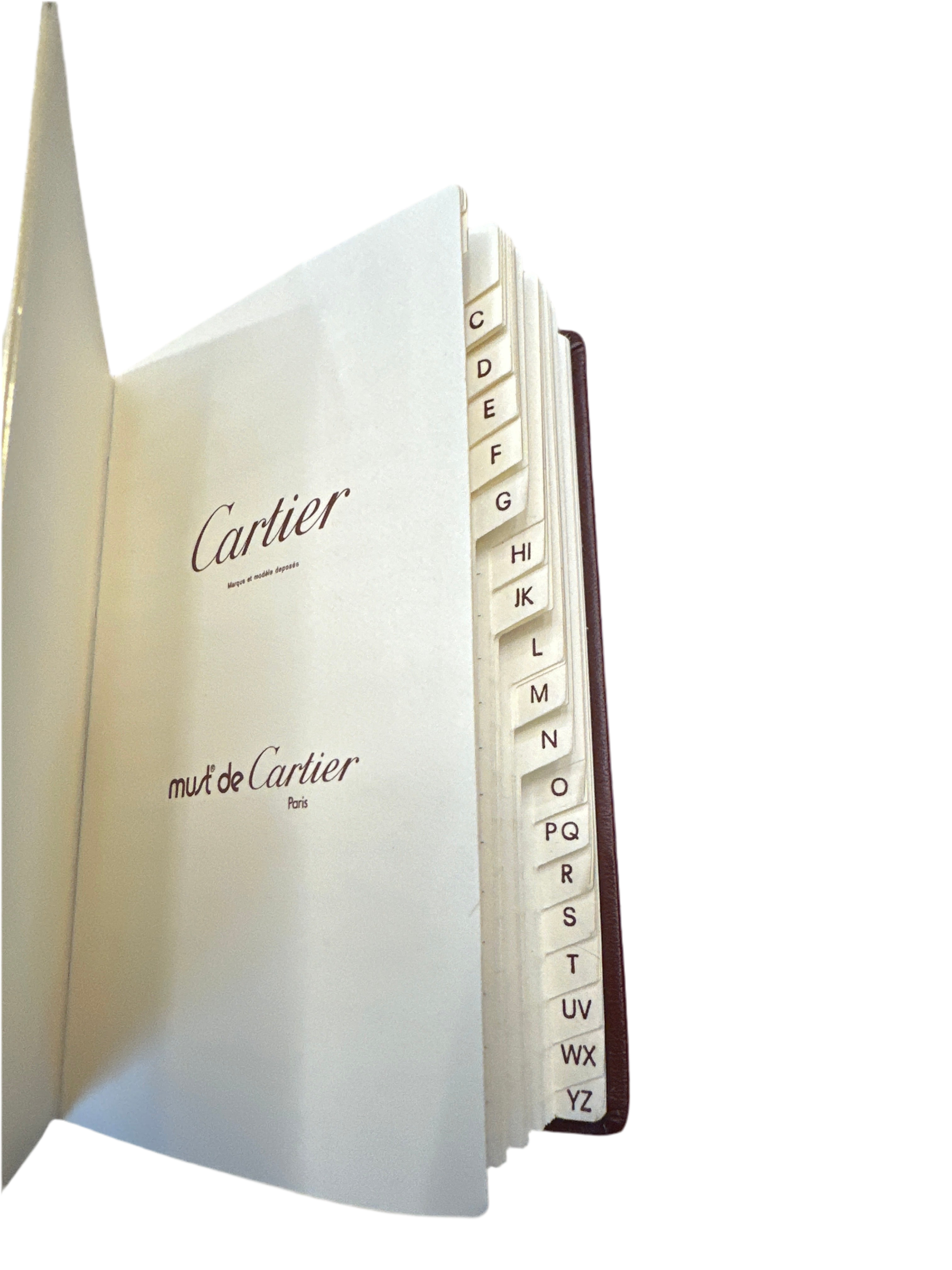 Rare Vintage Cartier Address Book