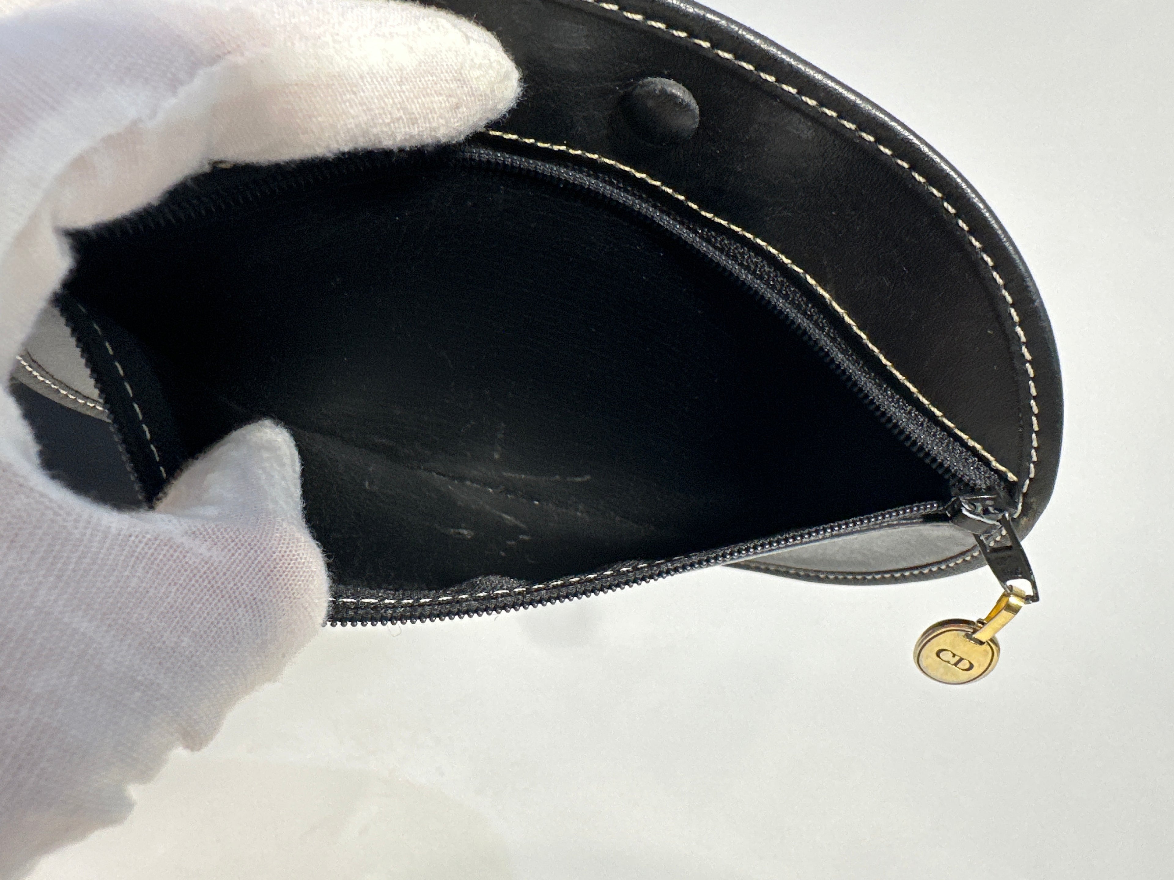 Vintage Christian Dior Leather Shoulder & Crossbody Bag