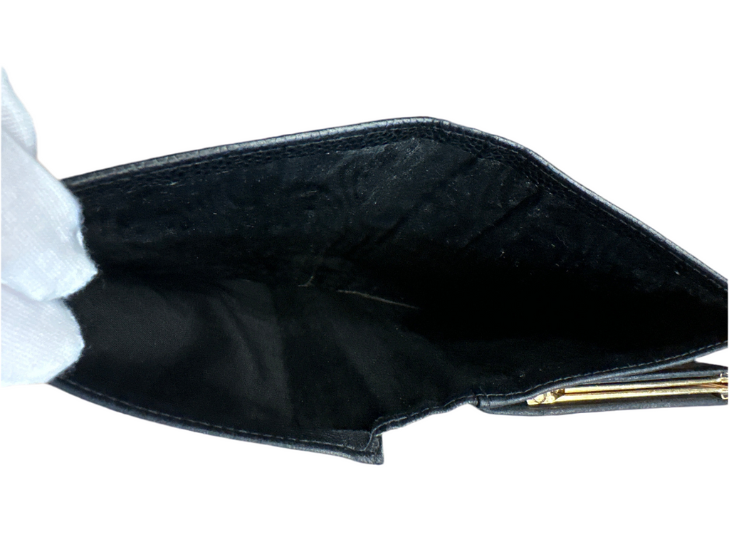 Vintage Chanel Timeless CC Caviar Wallet