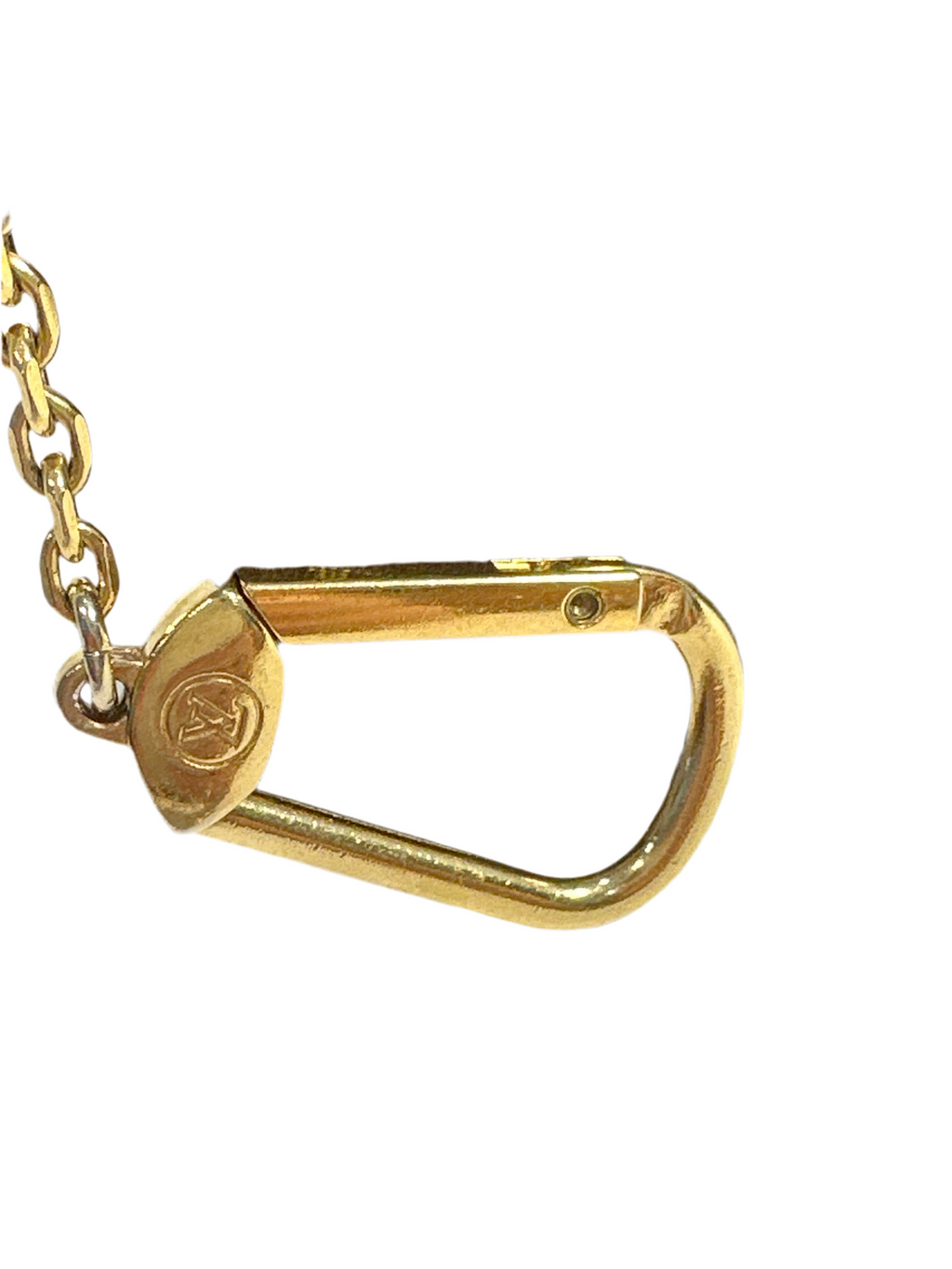 Louis Vuitton Vintage Mini Lin Monogram Key Cles Chain Pouch