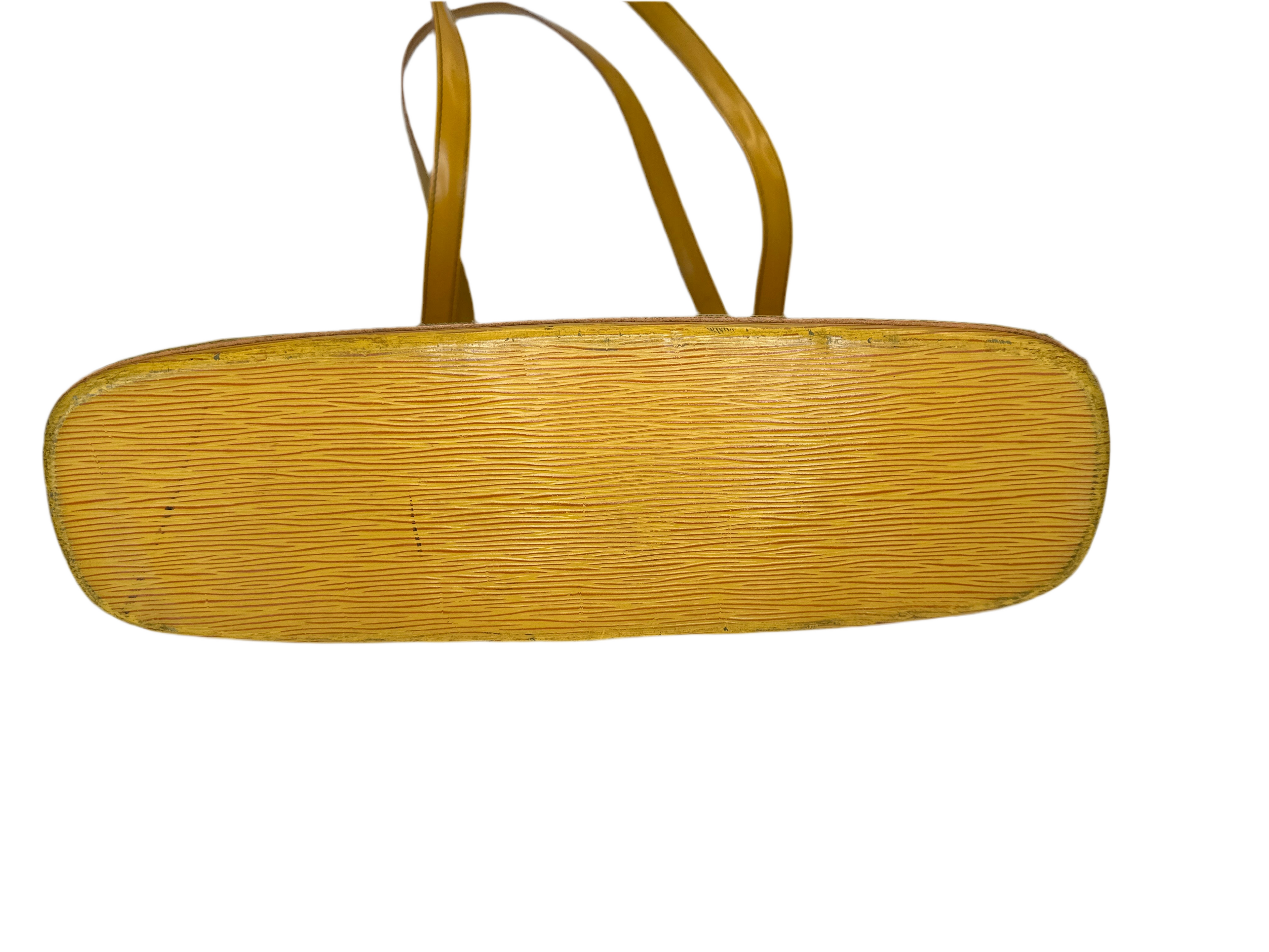 Vintage Louis Vuitton Epi shoulder bag comes with COA